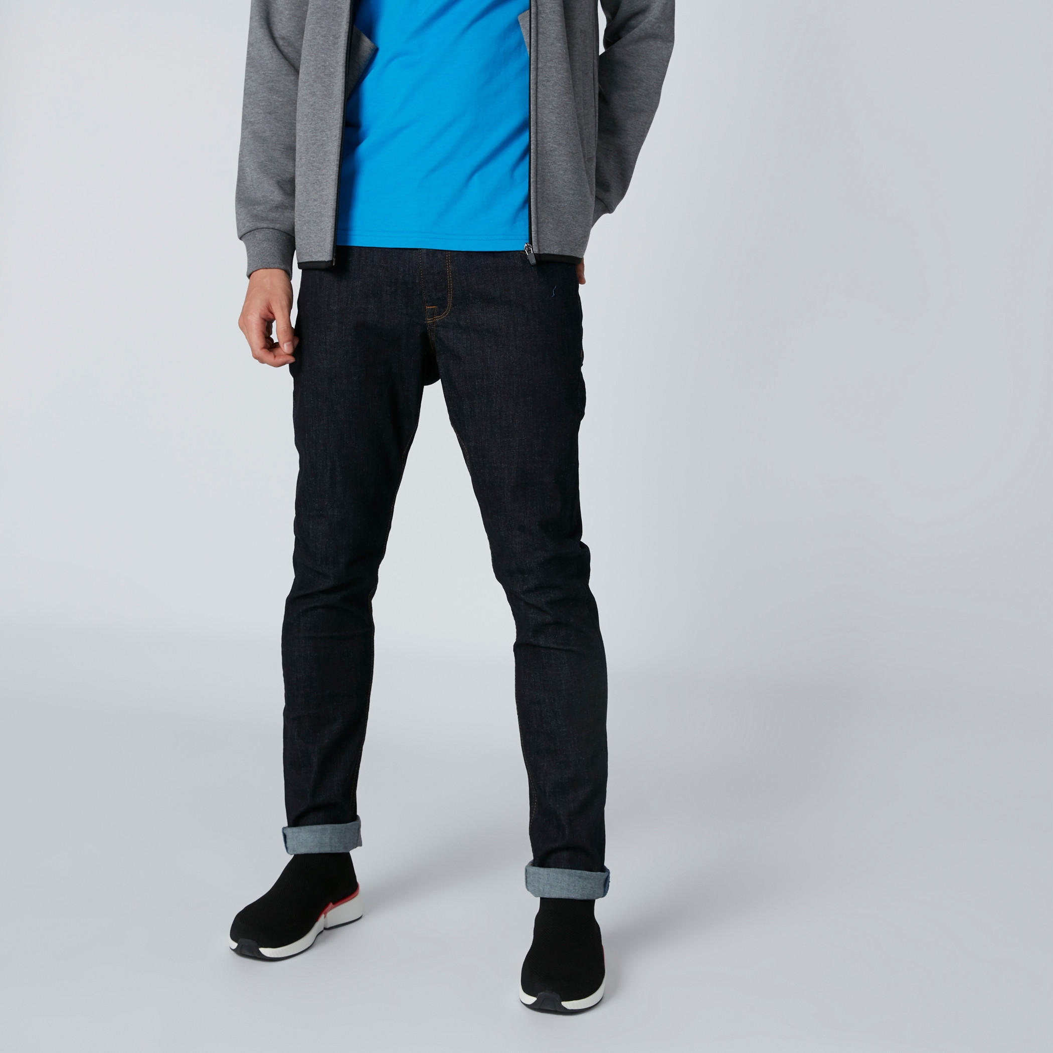 بنطال جينز طويل سكيني من لي كوبر-men-clothing-bottoms-jeans-image-3