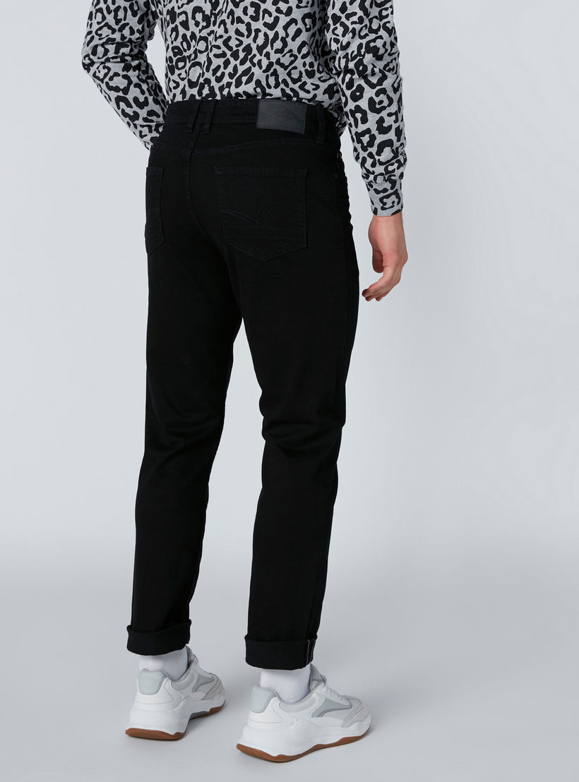 بنطال جينز بقصّة مستقيمة وجيوب من لي كوبر-men-clothing-bottoms-jeans-image-2