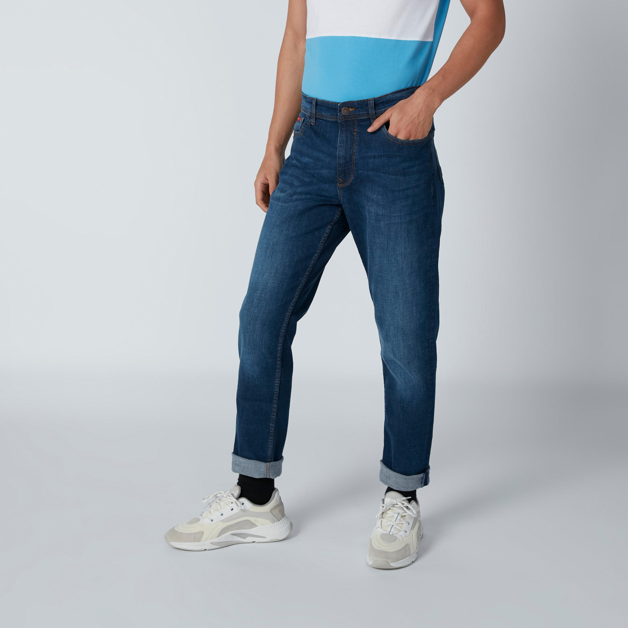 Lee Cooper Full Length Jeans Zip Closure-men-clothing-bottoms-jeans-image-1
