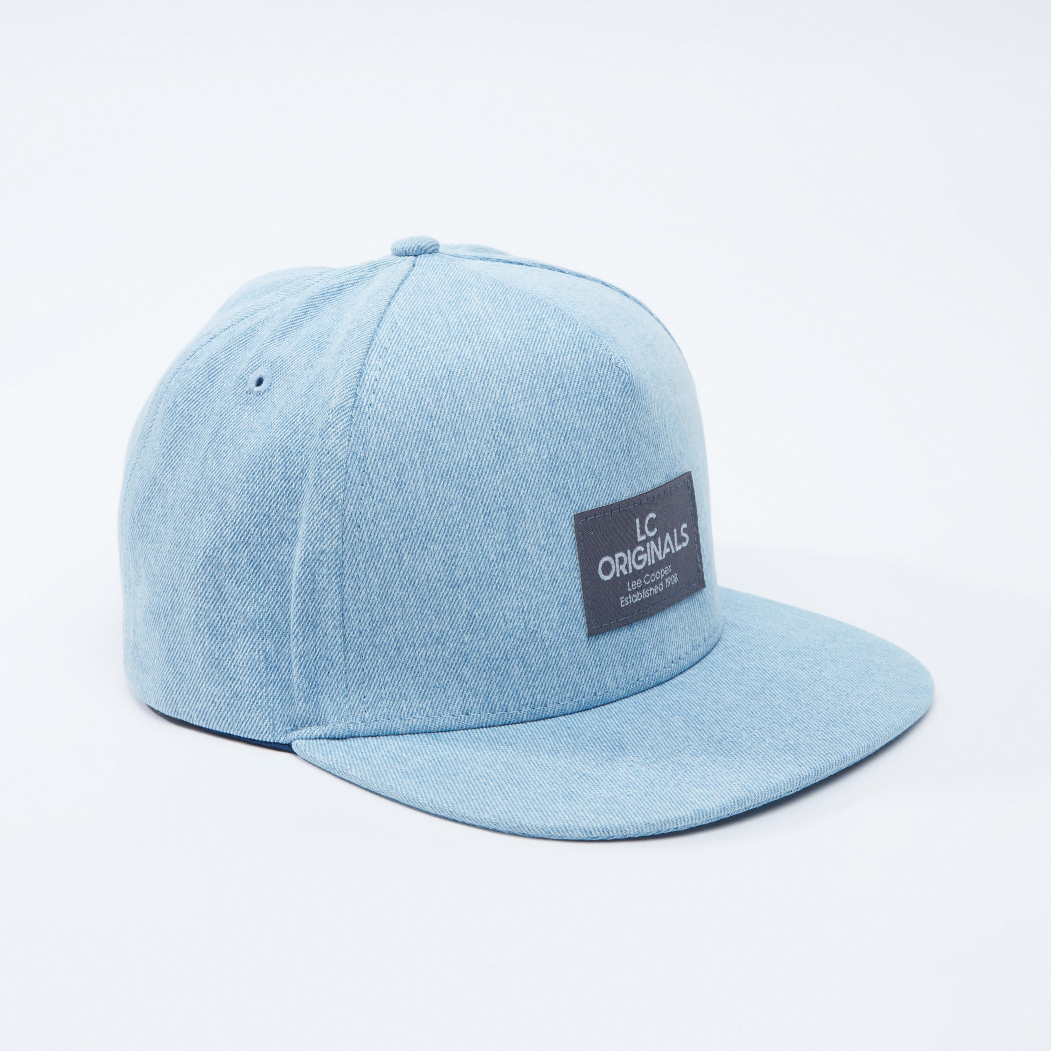 Lee Cooper Cap with Snap Closure and Brand Badge-men-caps-image-1