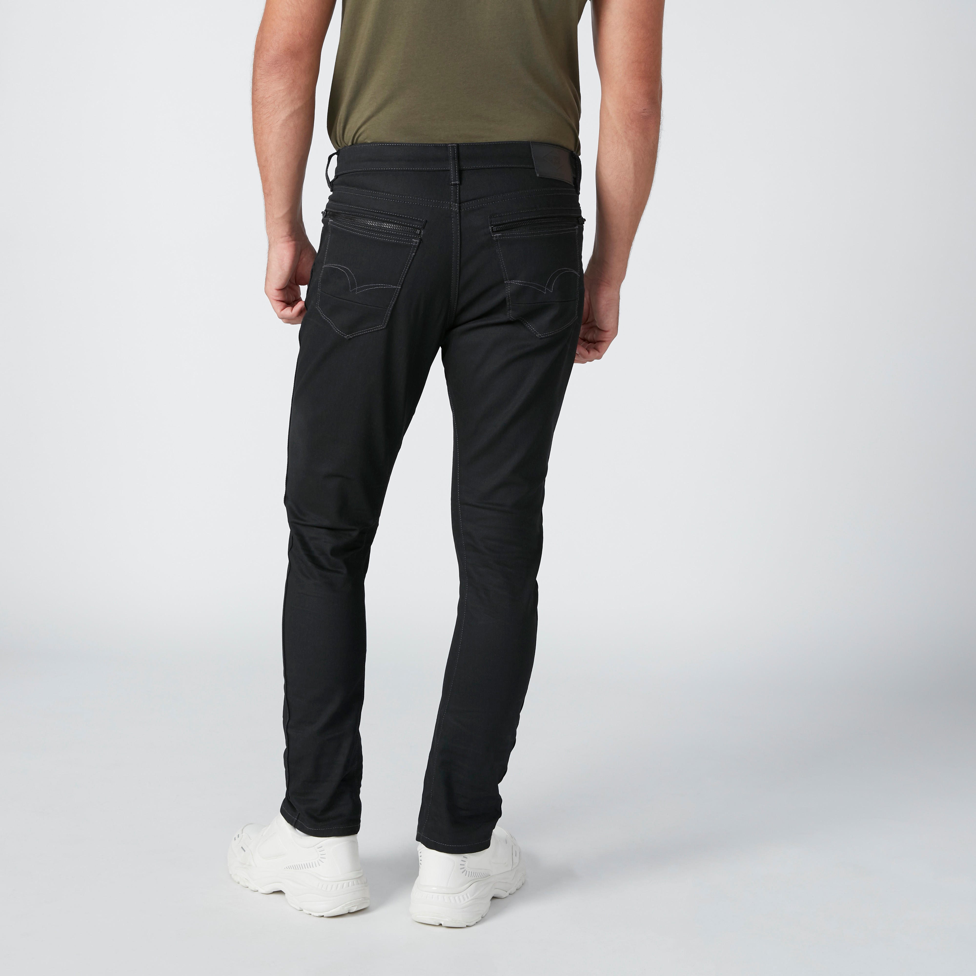 بنطال جينز سكيني بخصر متوسط الارتفاع وجيوب-men-clothing-bottoms-jeans-image-2