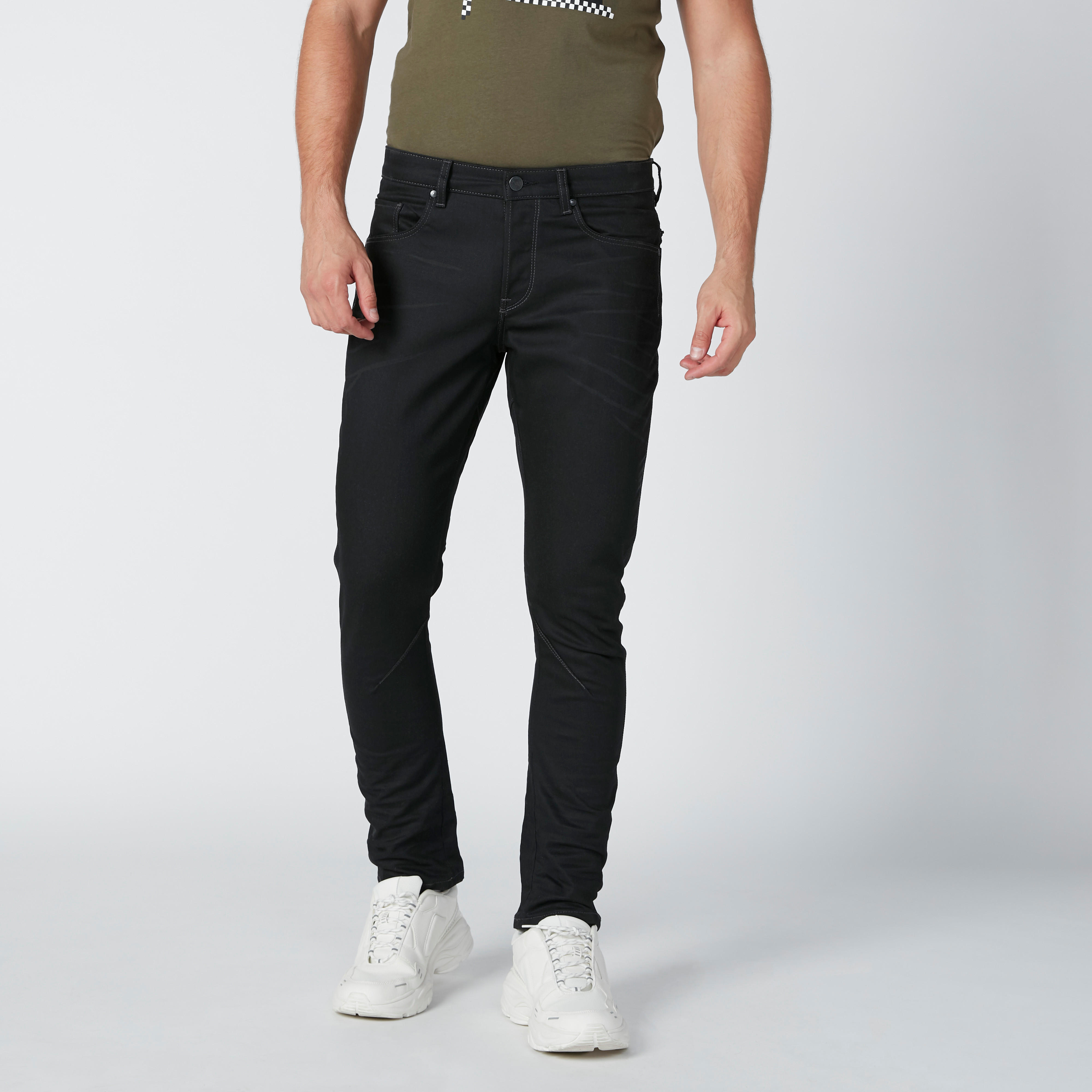 بنطال جينز سكيني بخصر متوسط الارتفاع وجيوب-men-clothing-bottoms-jeans-image-3