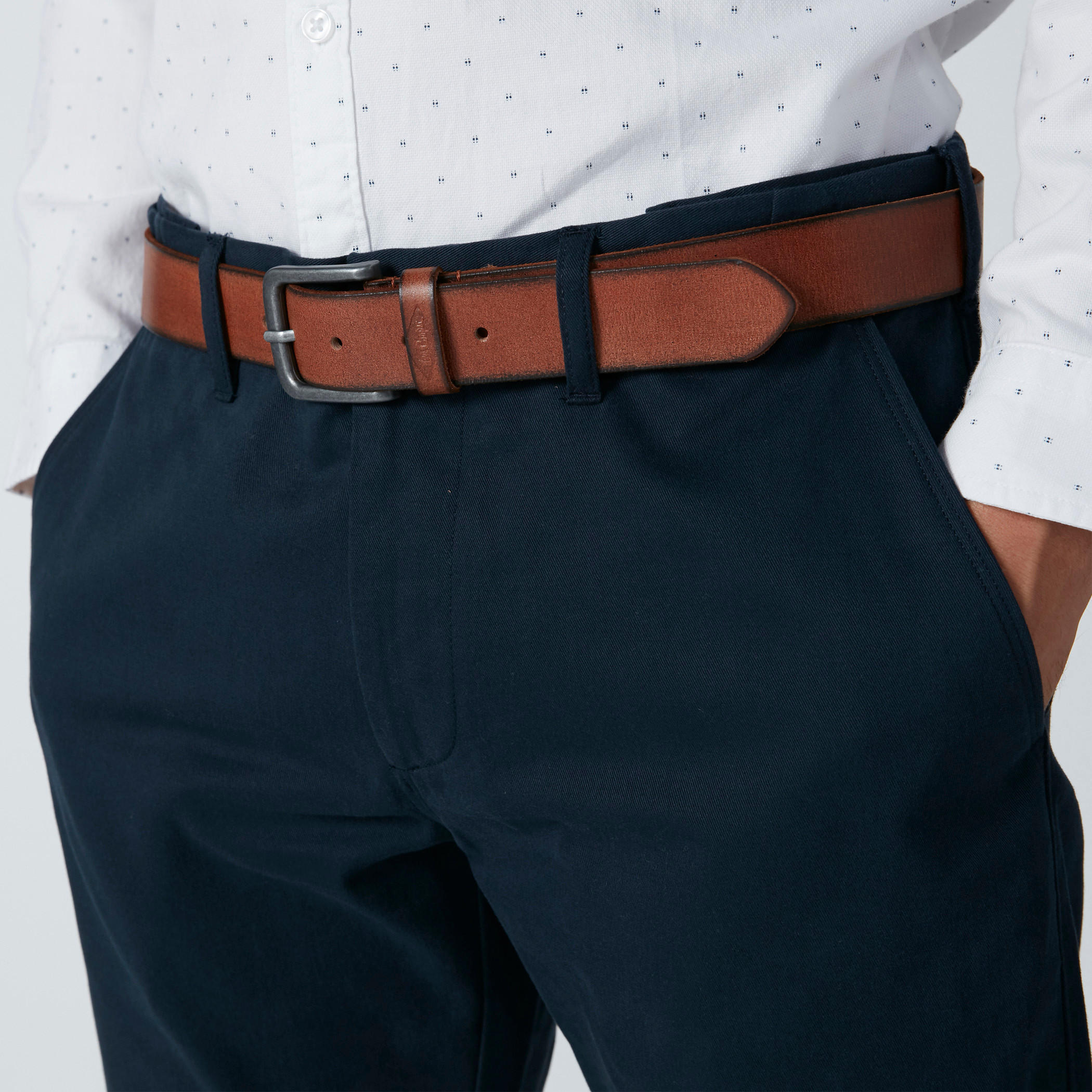 حزام رسمي بإبزيم إغلاق بدبوس من لي كوبر-men-beltsandwallets-belts-image-2