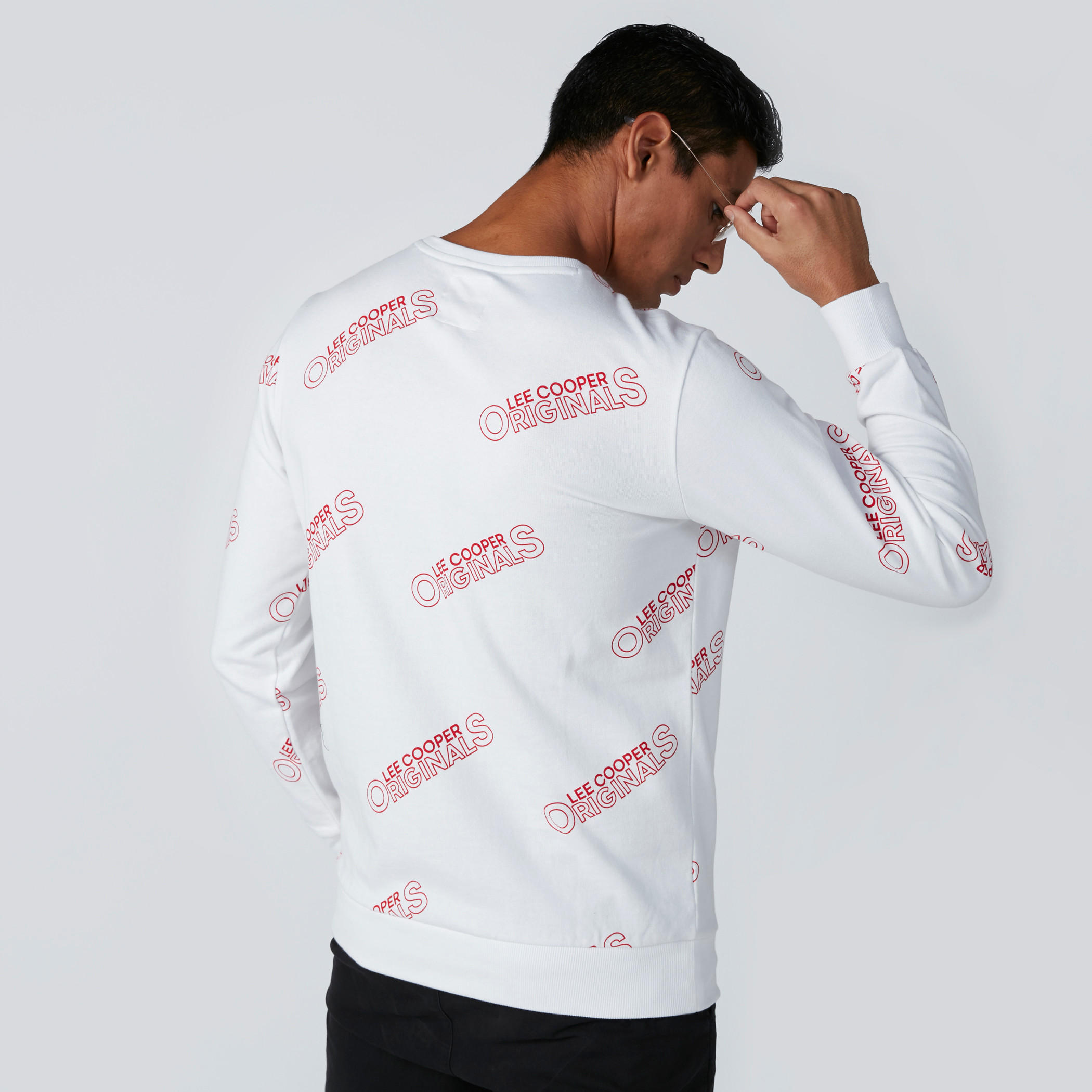 Printed Sweatshirt with Crew Neck-men-winterwear-hoodiesandsweatshirts-image-2