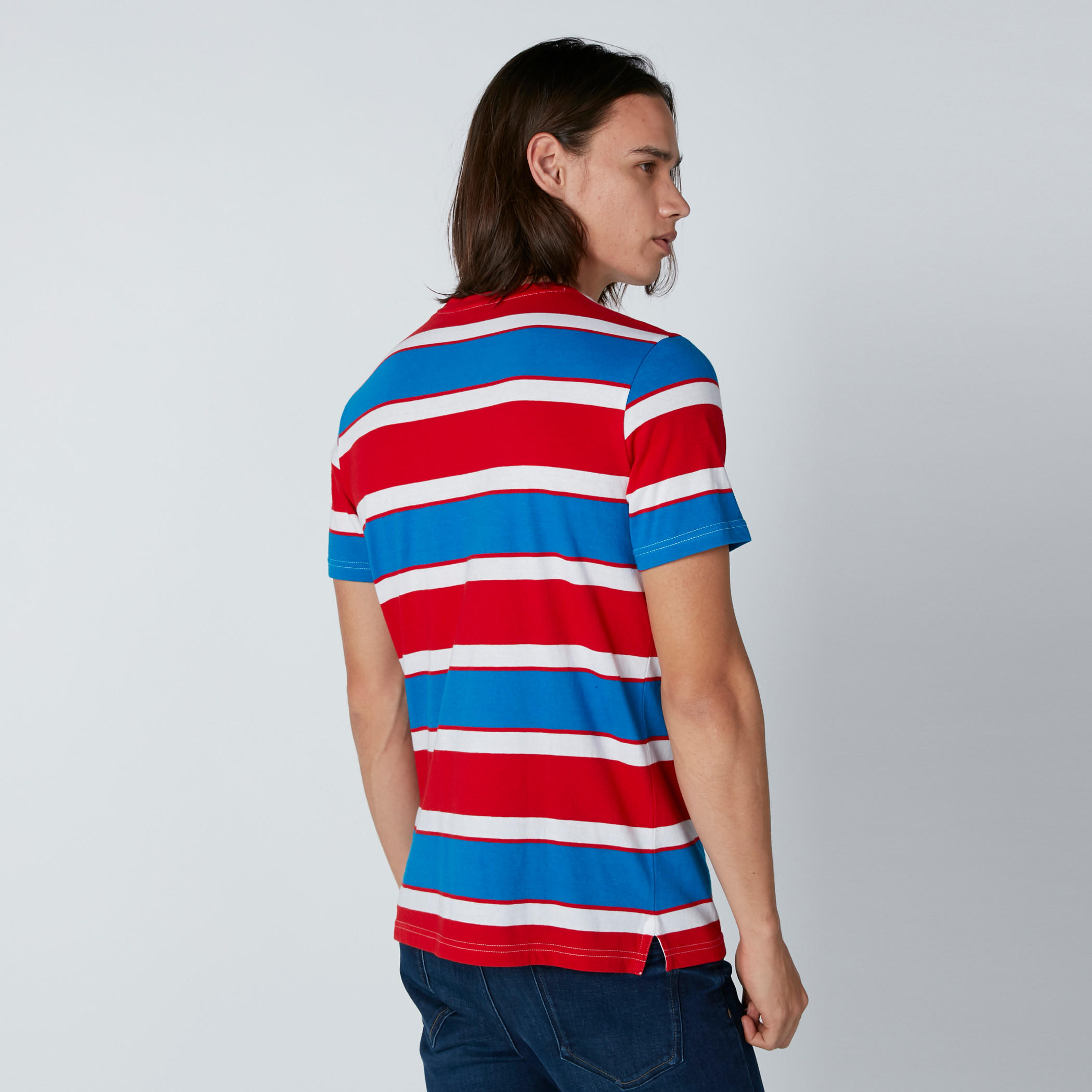 Lee Cooper Striped T-Shirt with Crew Neck-men-clothing-tshirtsandpolos-tshirts-image-3