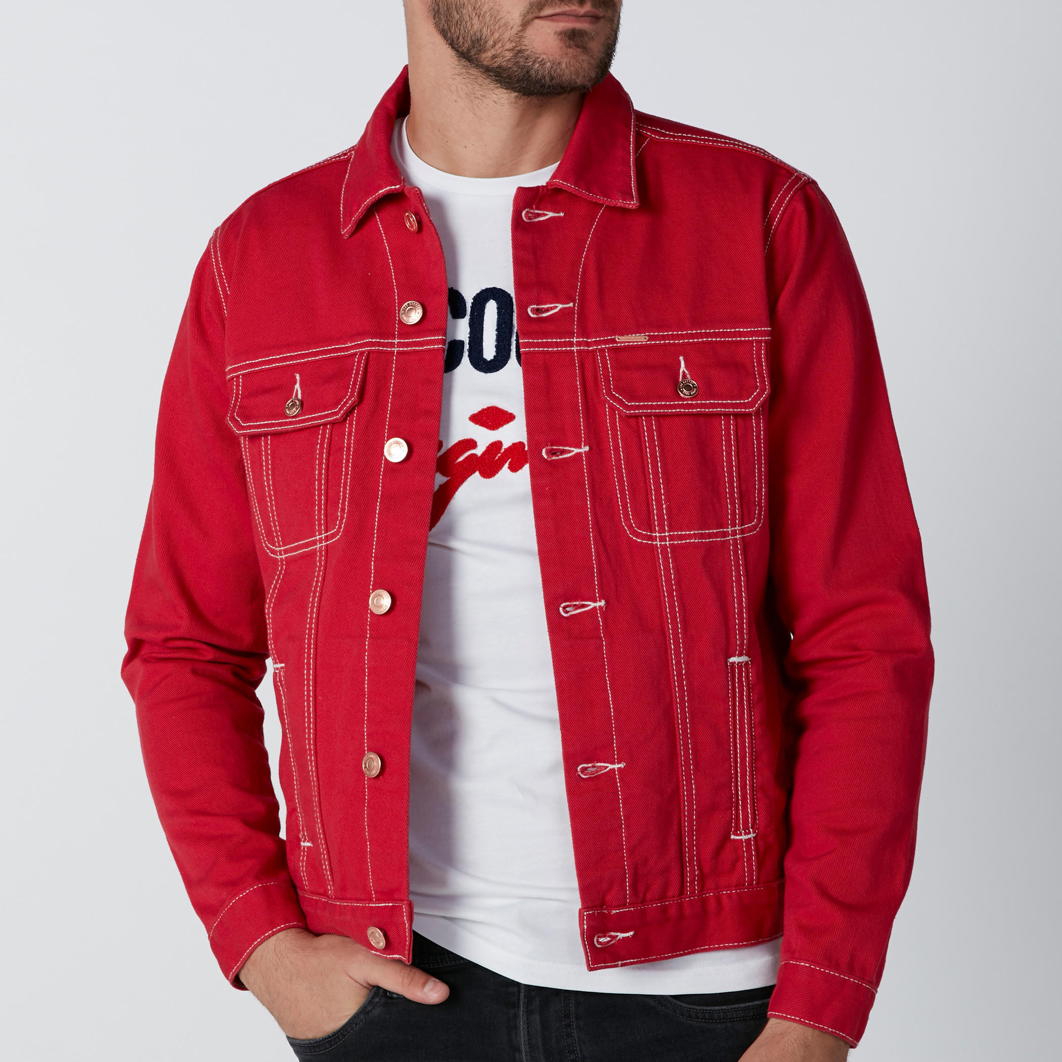 Lee Cooper Jacket with Pocket Detail and Button Closure-men-clothing-jacketsandblazers-jackets-image-4