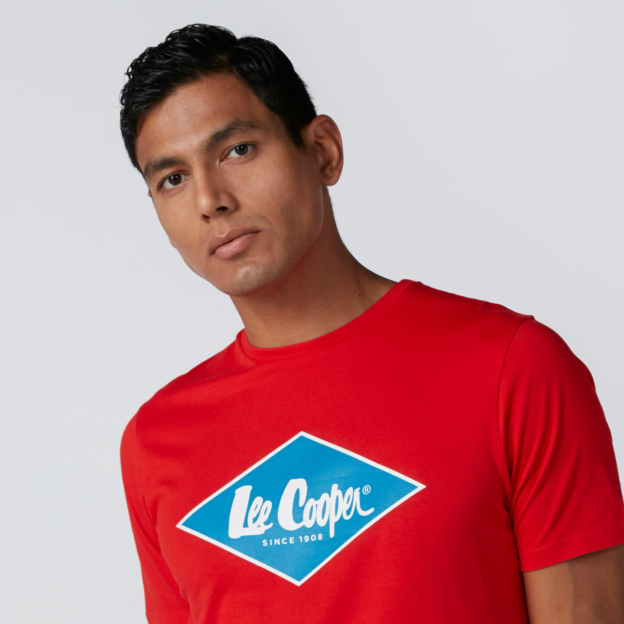 Lee Cooper Printed T-Shirt with Crew Neck-men-clothing-tshirtsandpolos-tshirts-image-4
