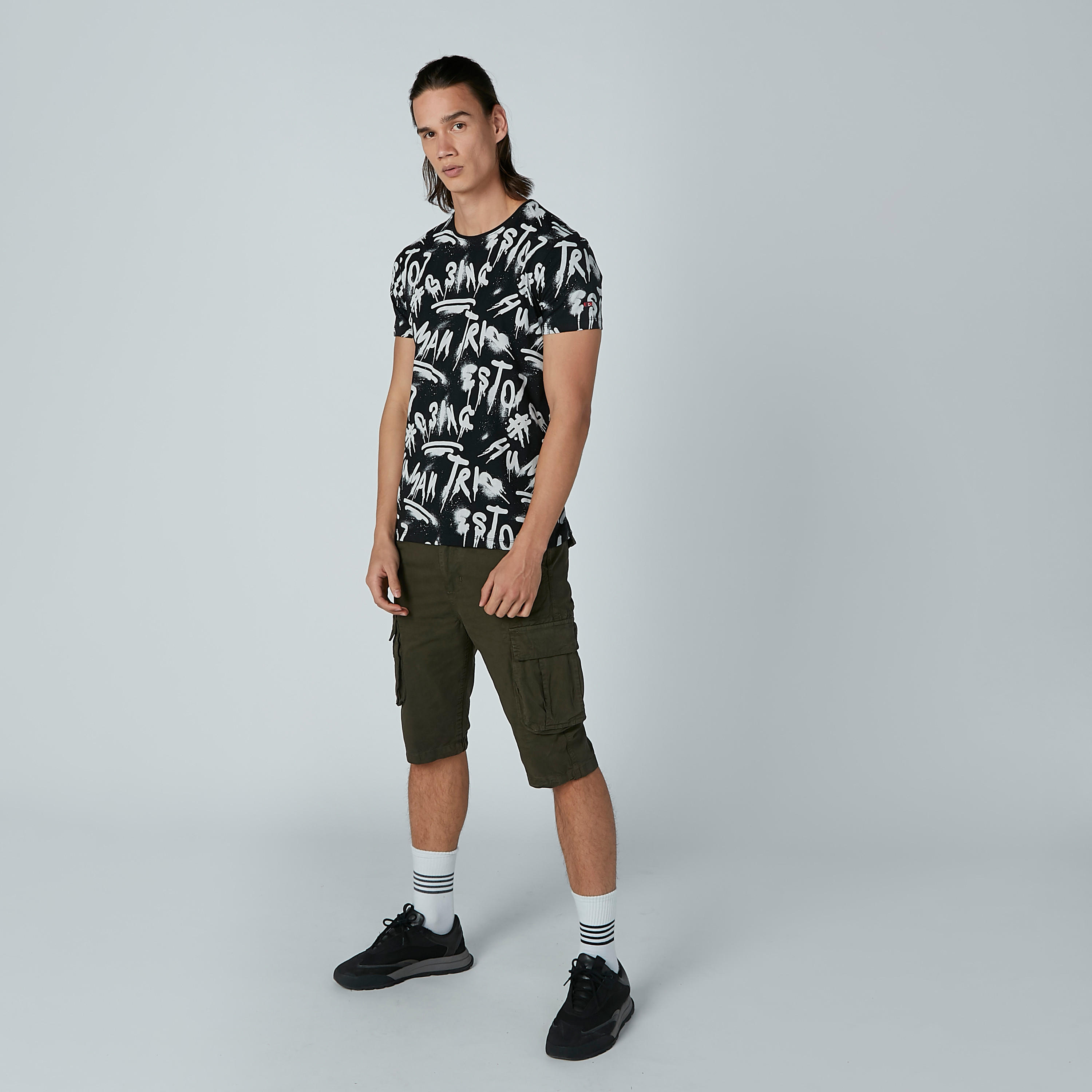 Lee Cooper Solid Shorts with Pocket Detail-men-clothing-bottoms-shorts-image-2