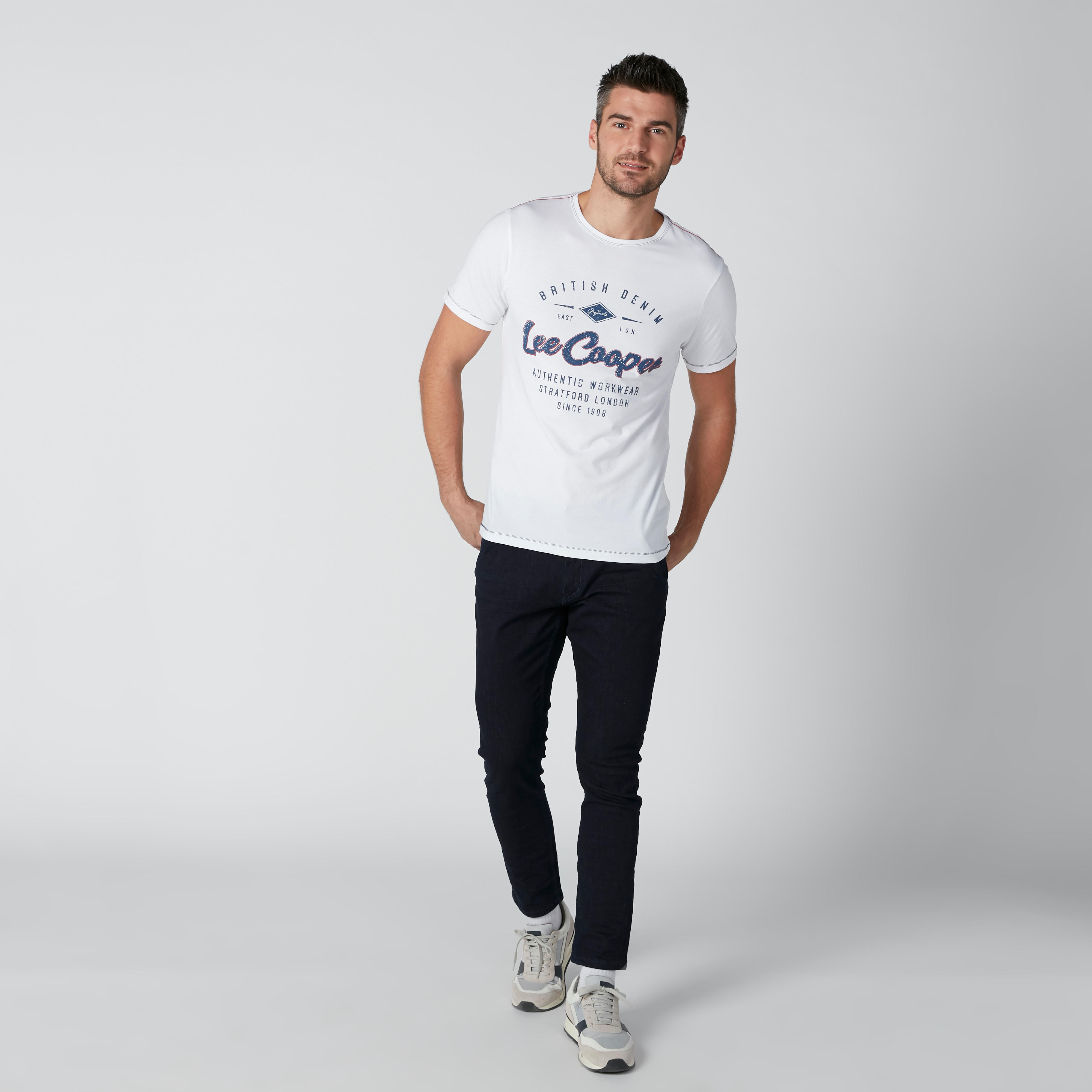 Sustainable Lee Cooper Printed T-Shirt-men-clothing-tshirtsandpolos-tshirts-image-2