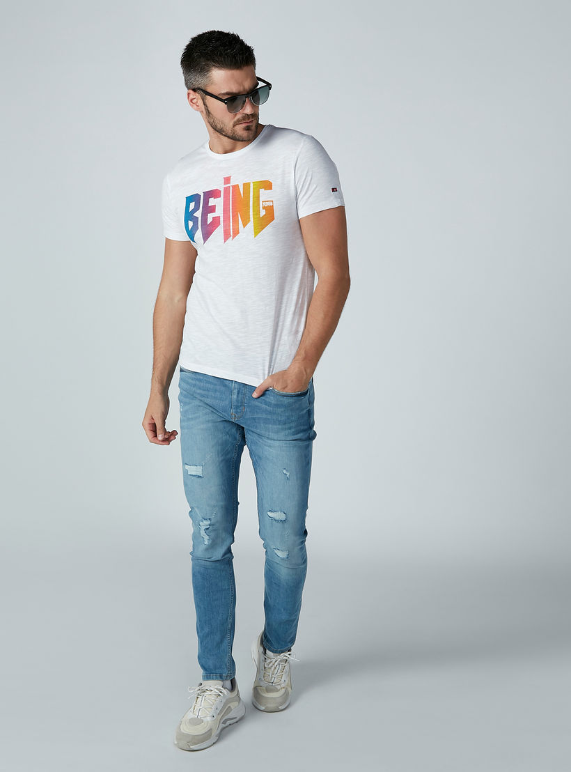 بنطال جينز طويل مضلّع بحلقات للحزام من لي كوبر-men-clothing-bottoms-jeans-image-2