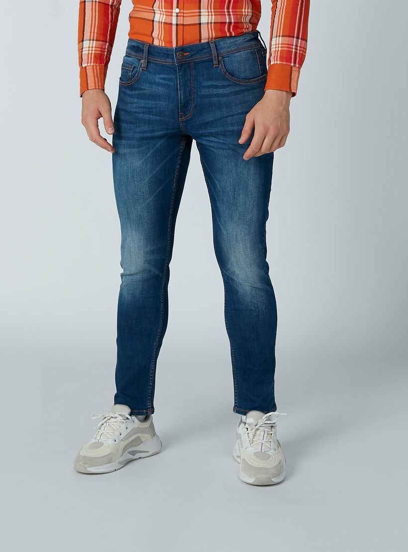 بنطال جينز طويل بقصّة سليم من لي كوبر-men-clothing-bottoms-jeans-image-2