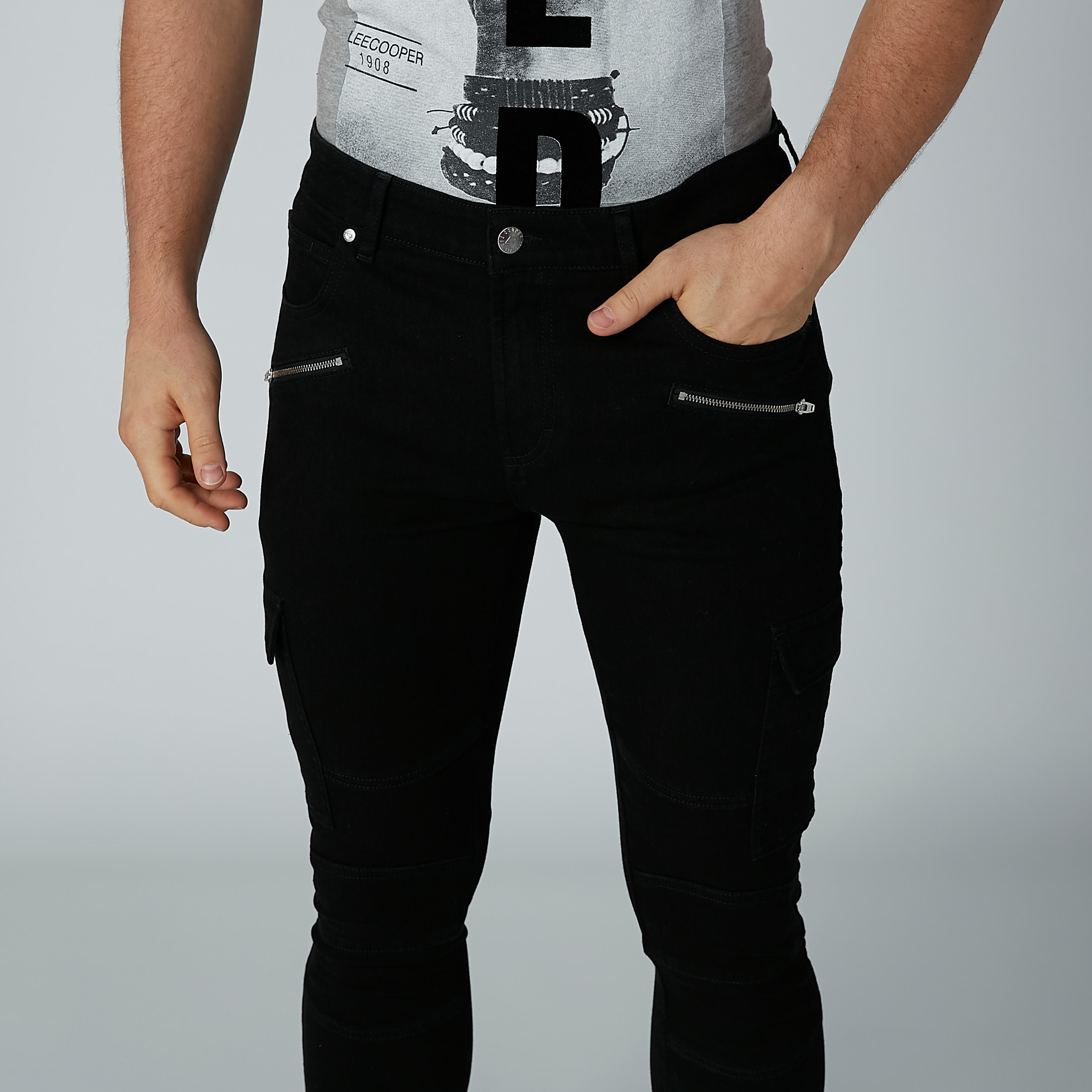 بنطال جينز طويل بجيوب وسحّاب من لي كوبر-men-clothing-bottoms-jeans-image-5