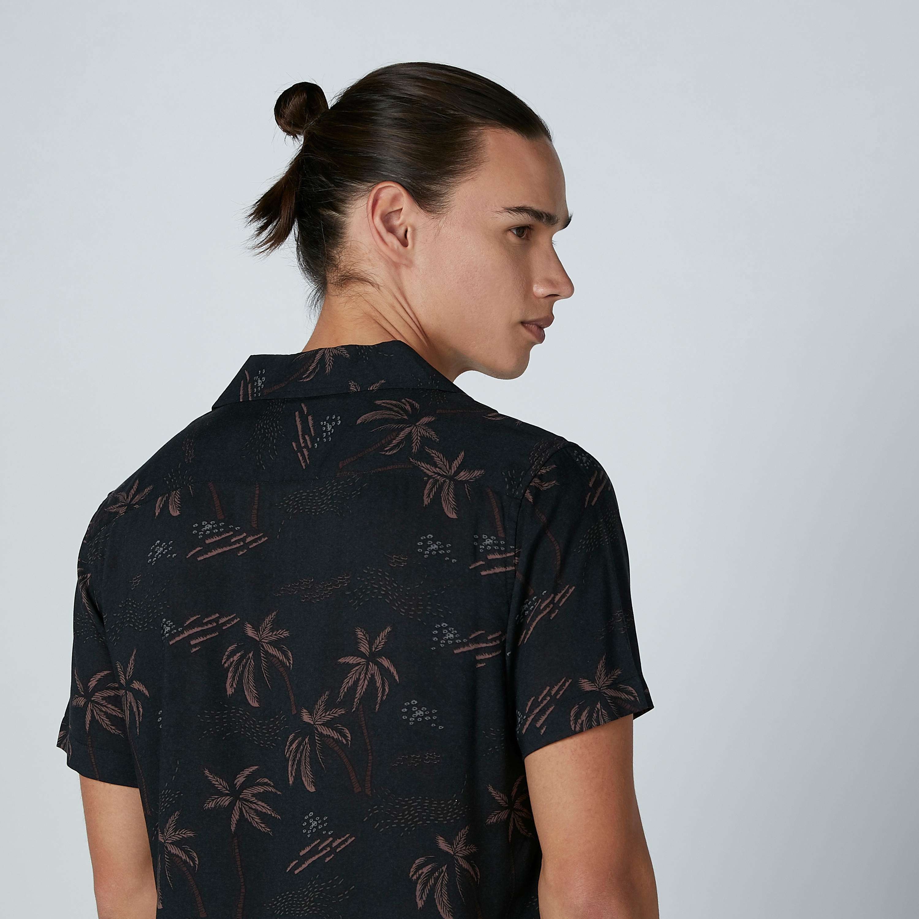 Lee Cooper Printed Shirt with Short Sleeves-men-clothing-shirts-image-3