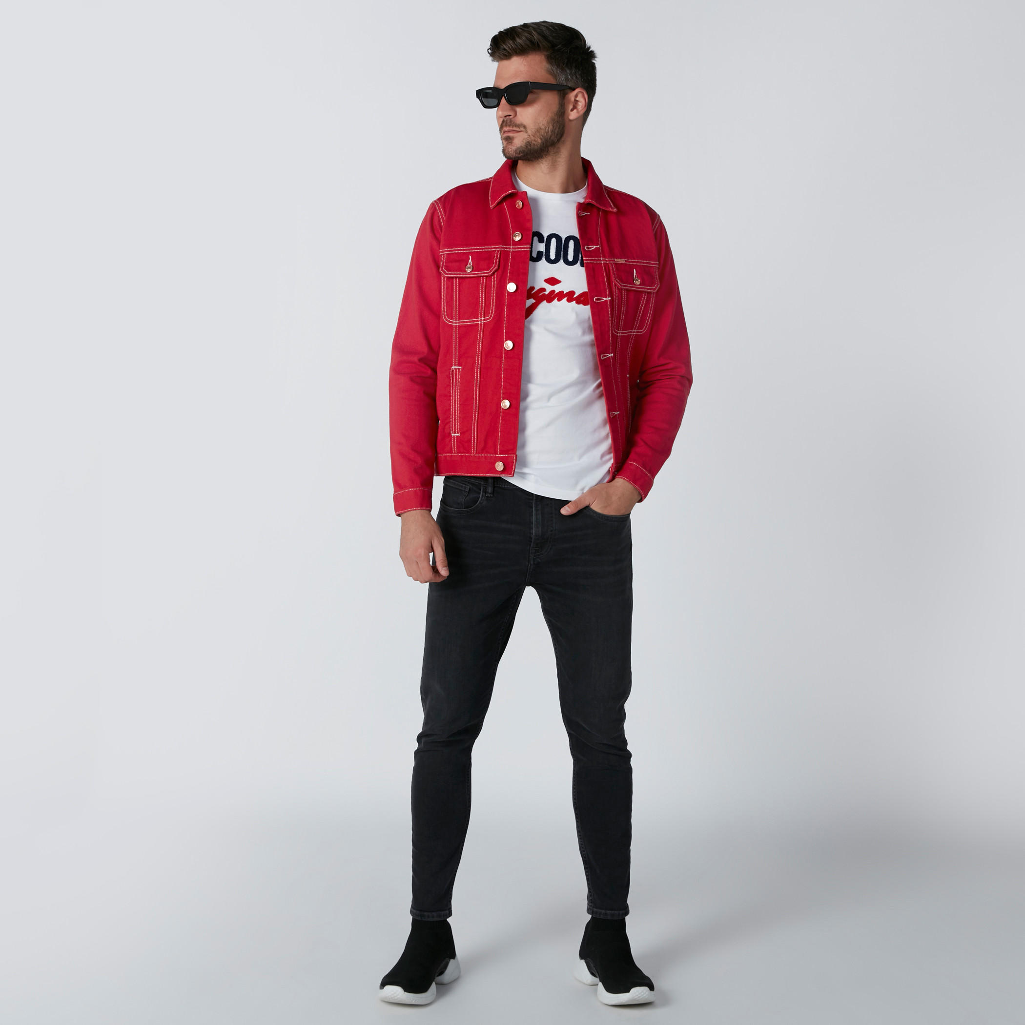 Lee Cooper Embroidered T-Shirt with Short Sleeves-men-clothing-tshirtsandpolos-tshirts-image-3