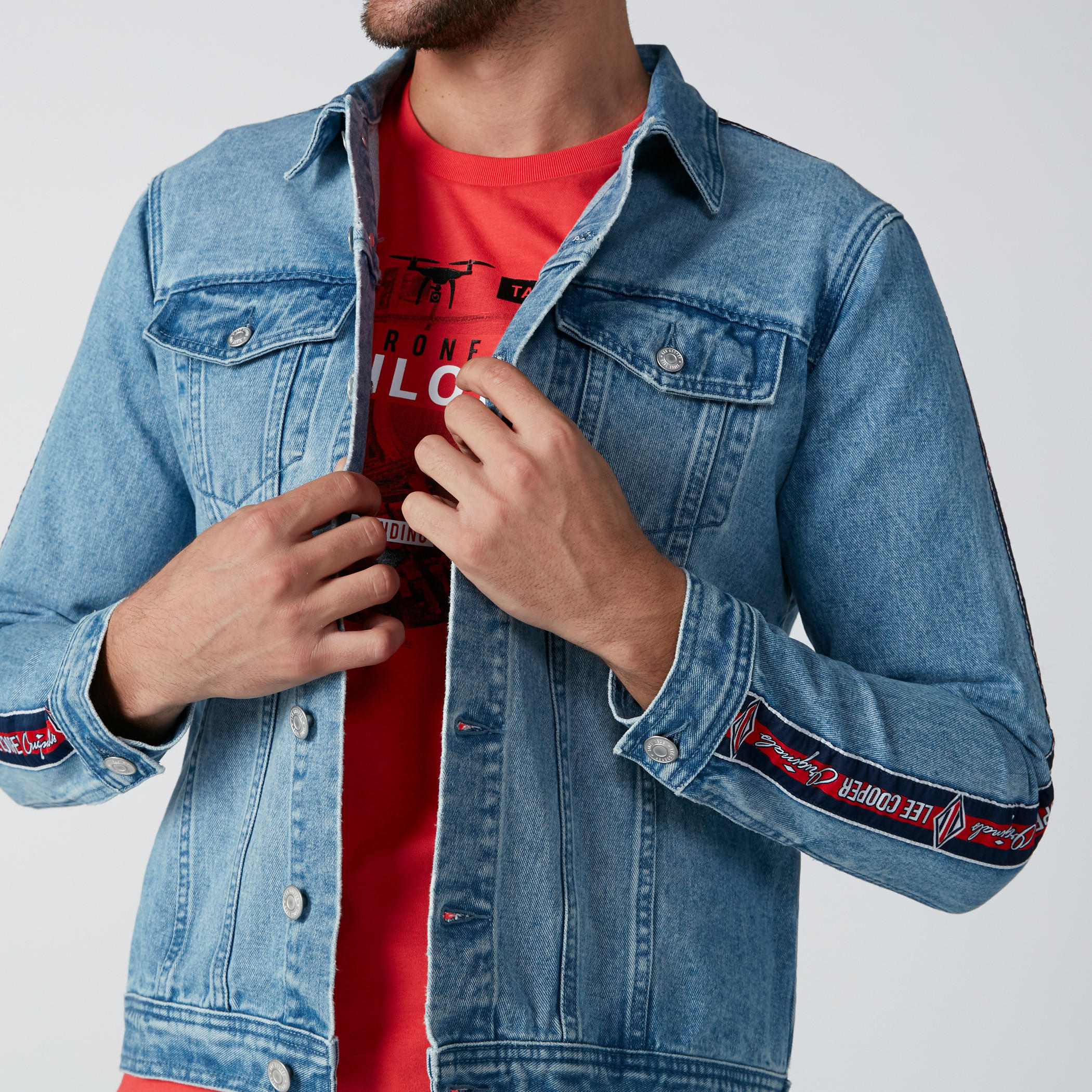 جاكيت دينم بأكمام طويلة من لي كوبر-men-clothing-jacketsandblazers-jackets-image-4
