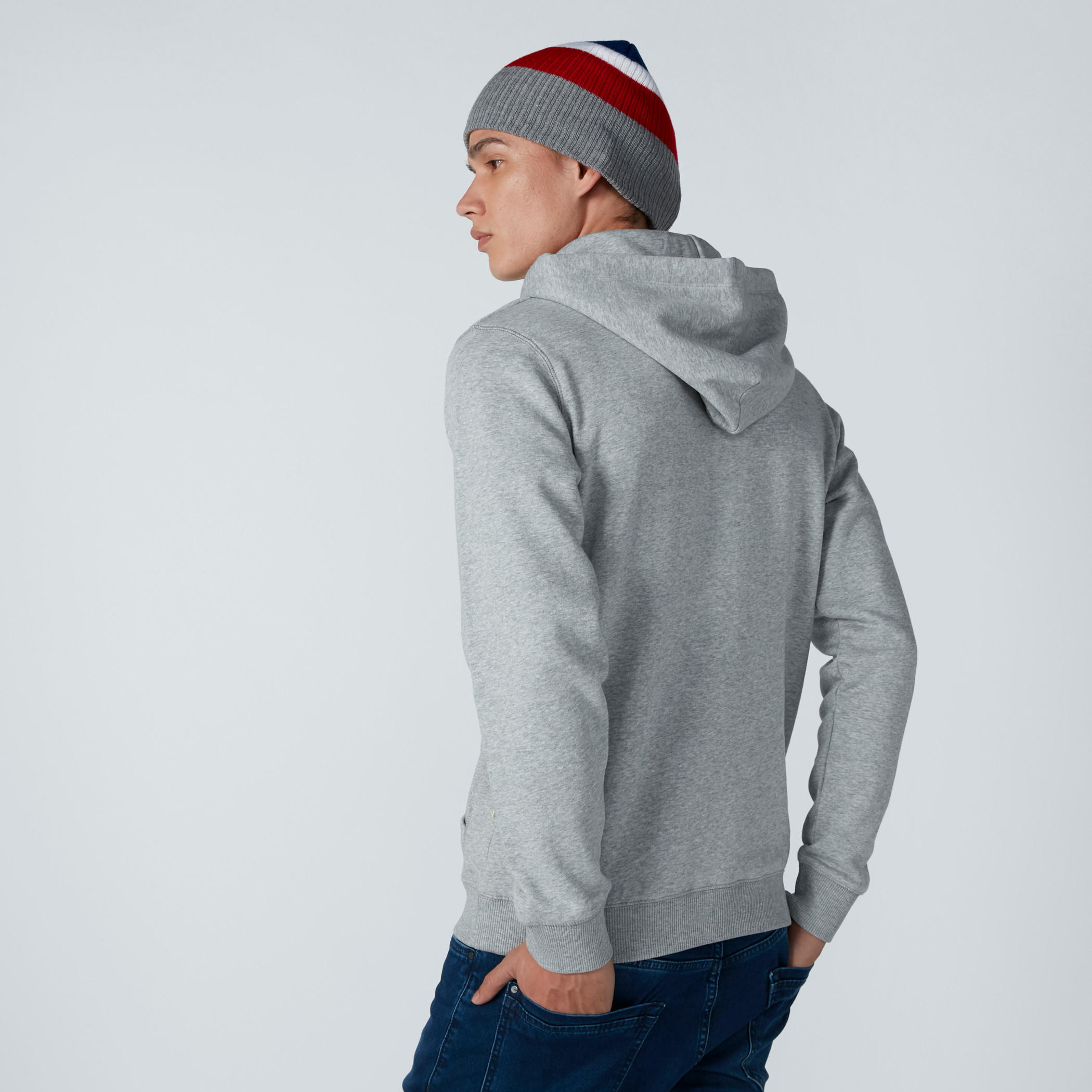 سويت شيرت بقبعة وطبعات من لي كوبر-men-winterwear-hoodiesandsweatshirts-image-3