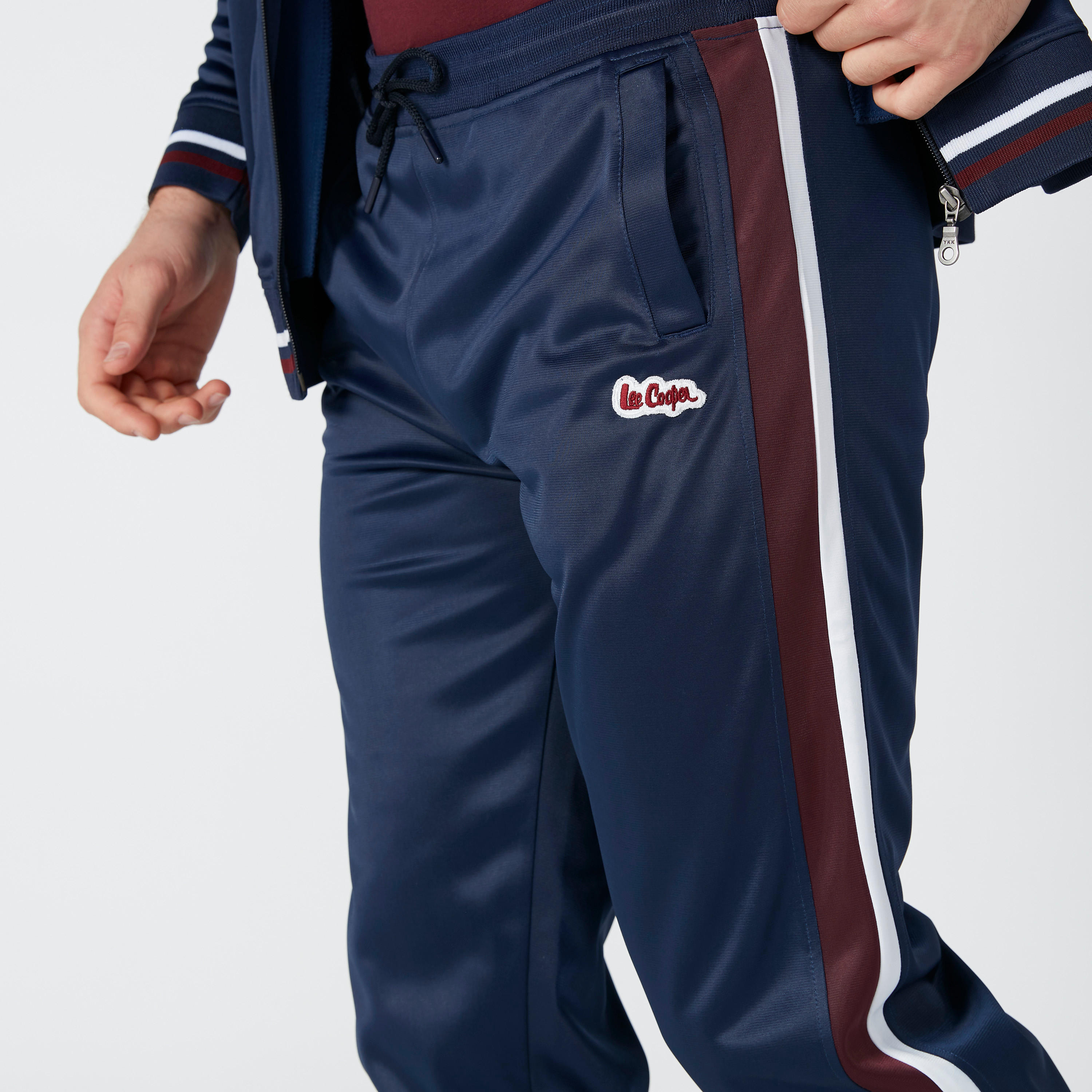 بنطال رياضي بجيوب وشريطة من لي كوبر-men-clothing-bottoms-joggers-image-5