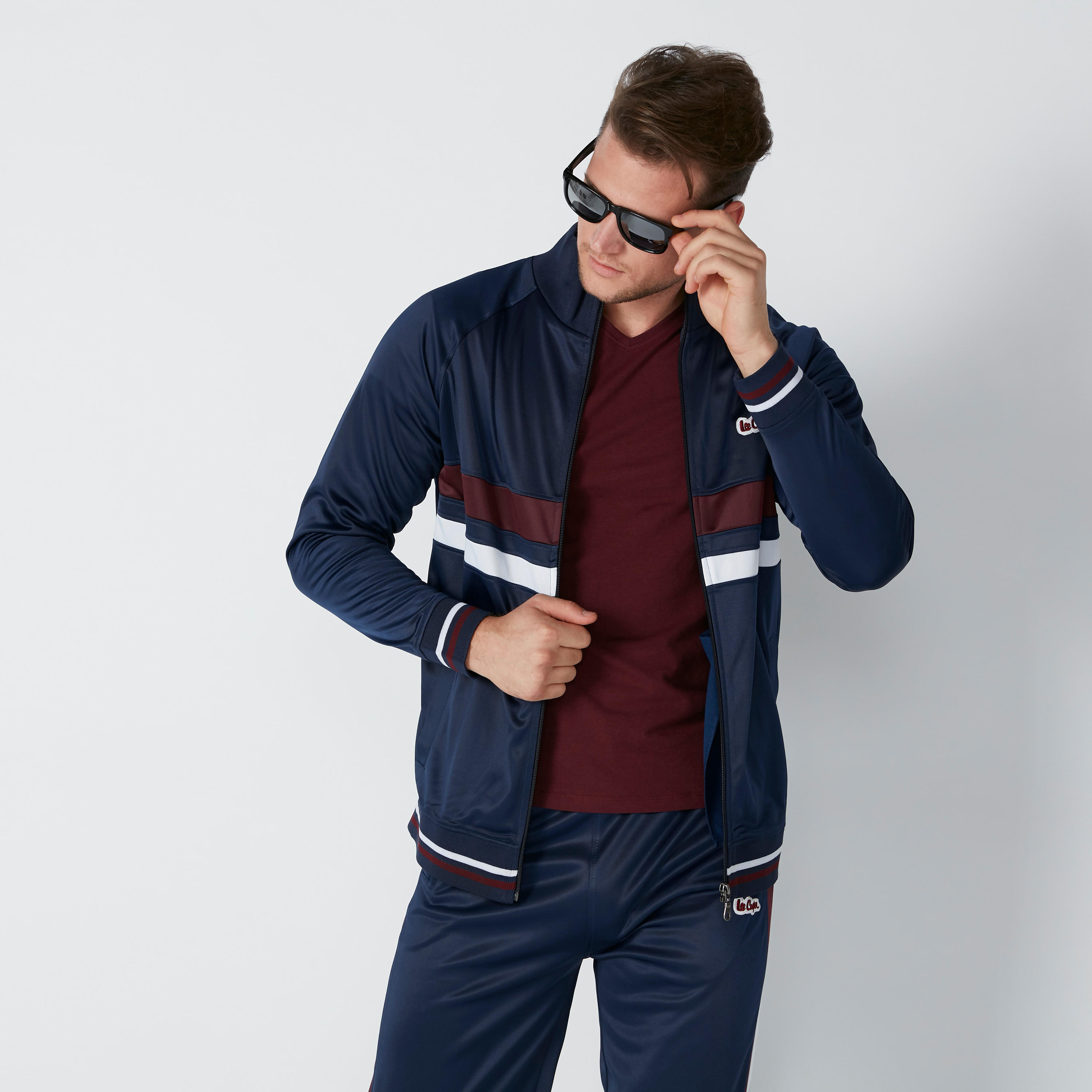 Lee Cooper Striped Bomber Jacket with Pocket Detail-men-clothing-jacketsandblazers-jackets-image-4