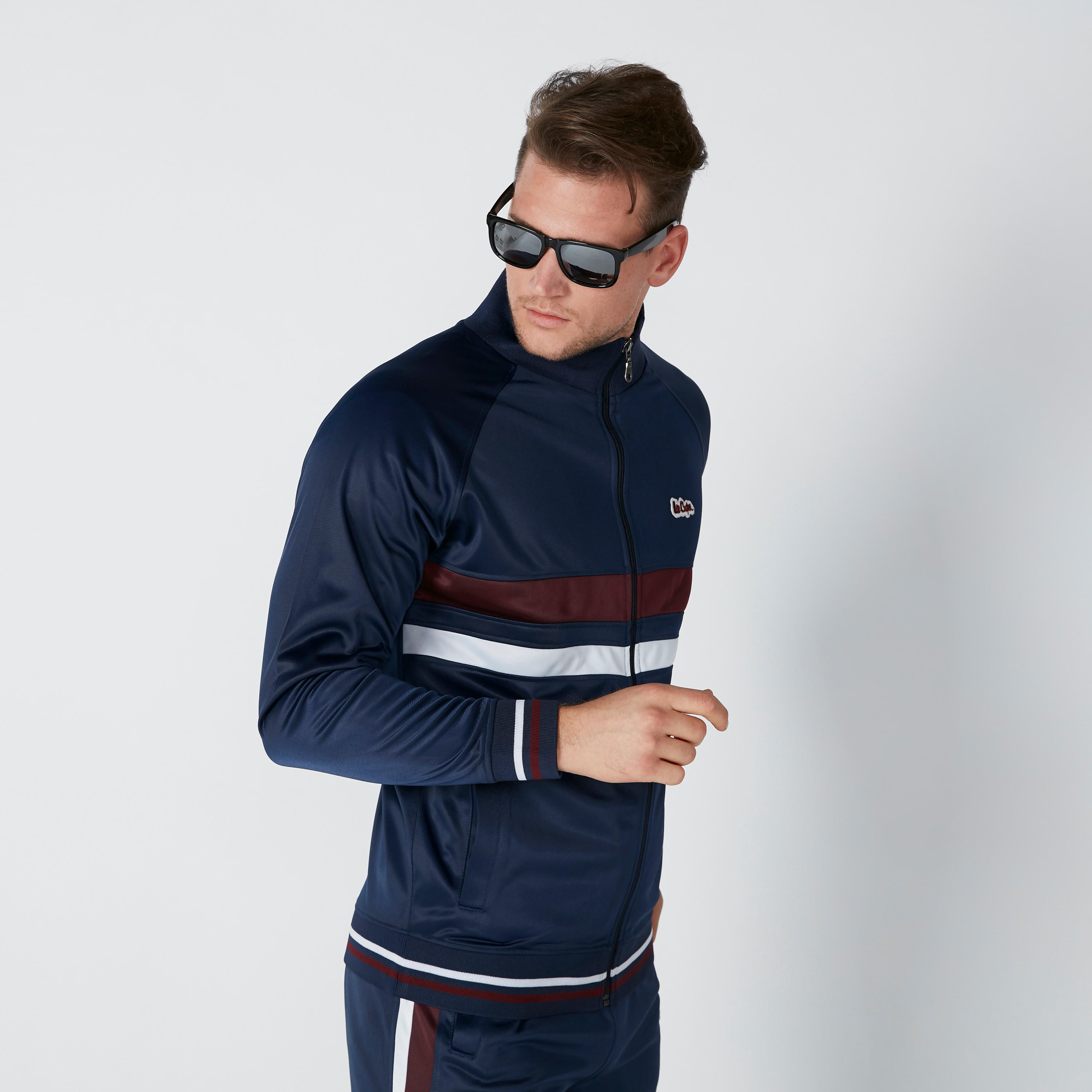 Lee Cooper Striped Bomber Jacket with Pocket Detail-men-clothing-jacketsandblazers-jackets-image-6