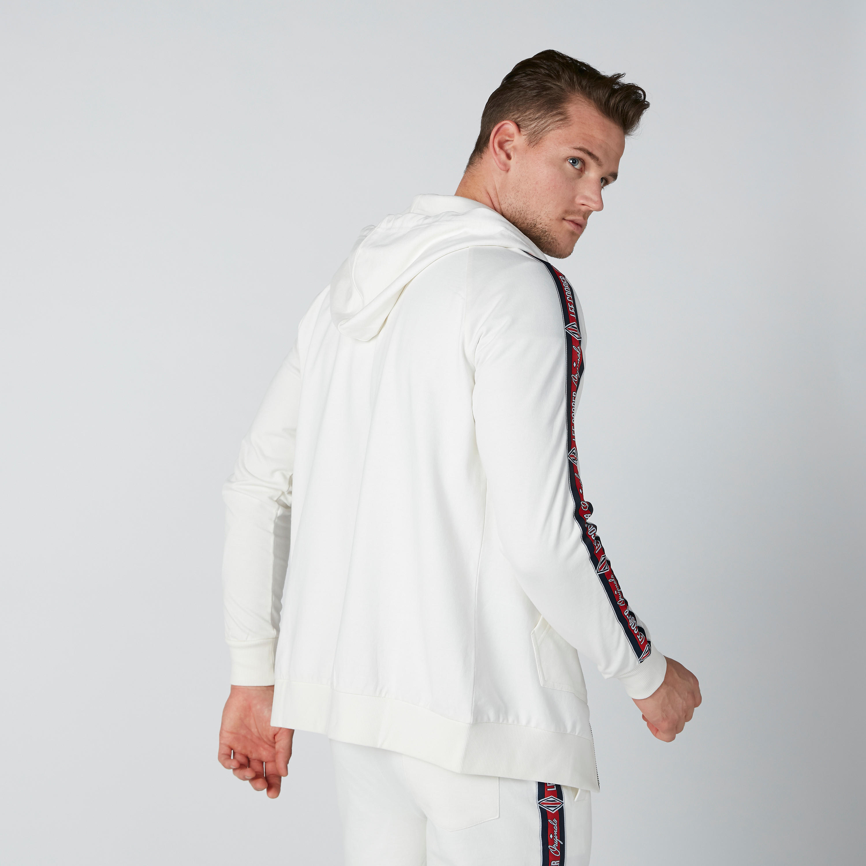Lee Cooper Tape Detail Jacket with Hood-men-clothing-jacketsandblazers-jackets-image-2