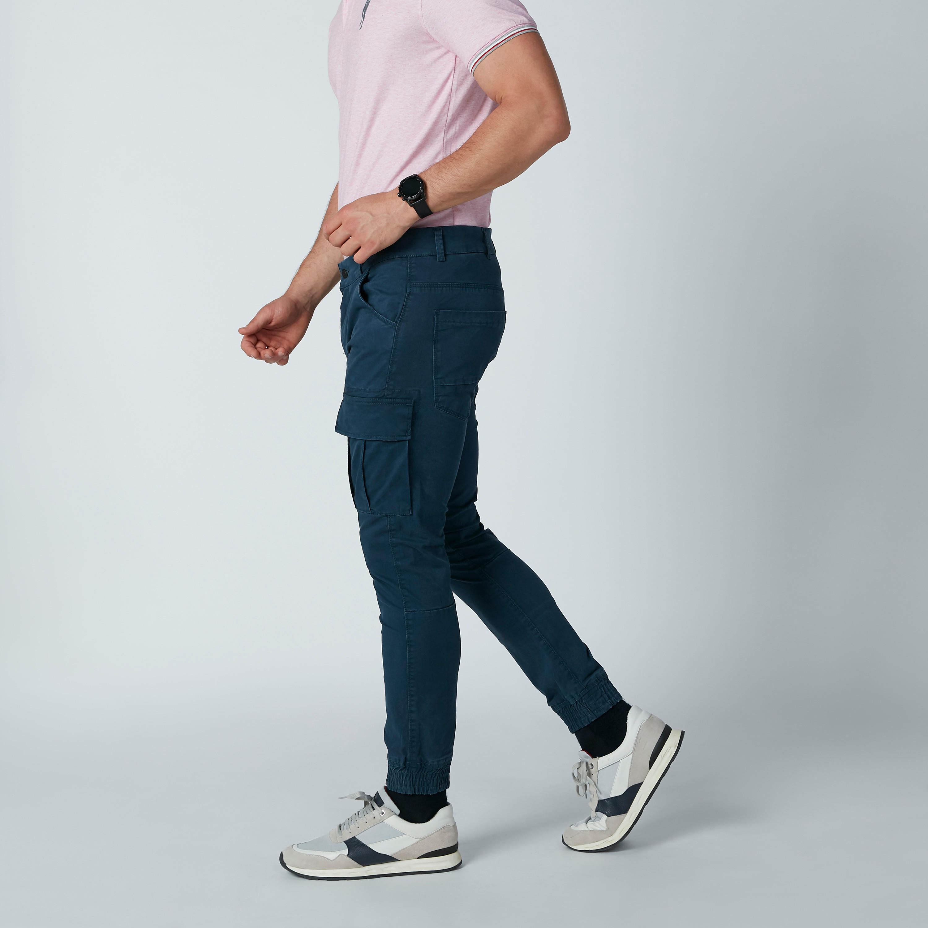 بنطال كارجو طويل بجيوب من لي كوبر-men-clothing-bottoms-trousersandchinos-trousers-image-5