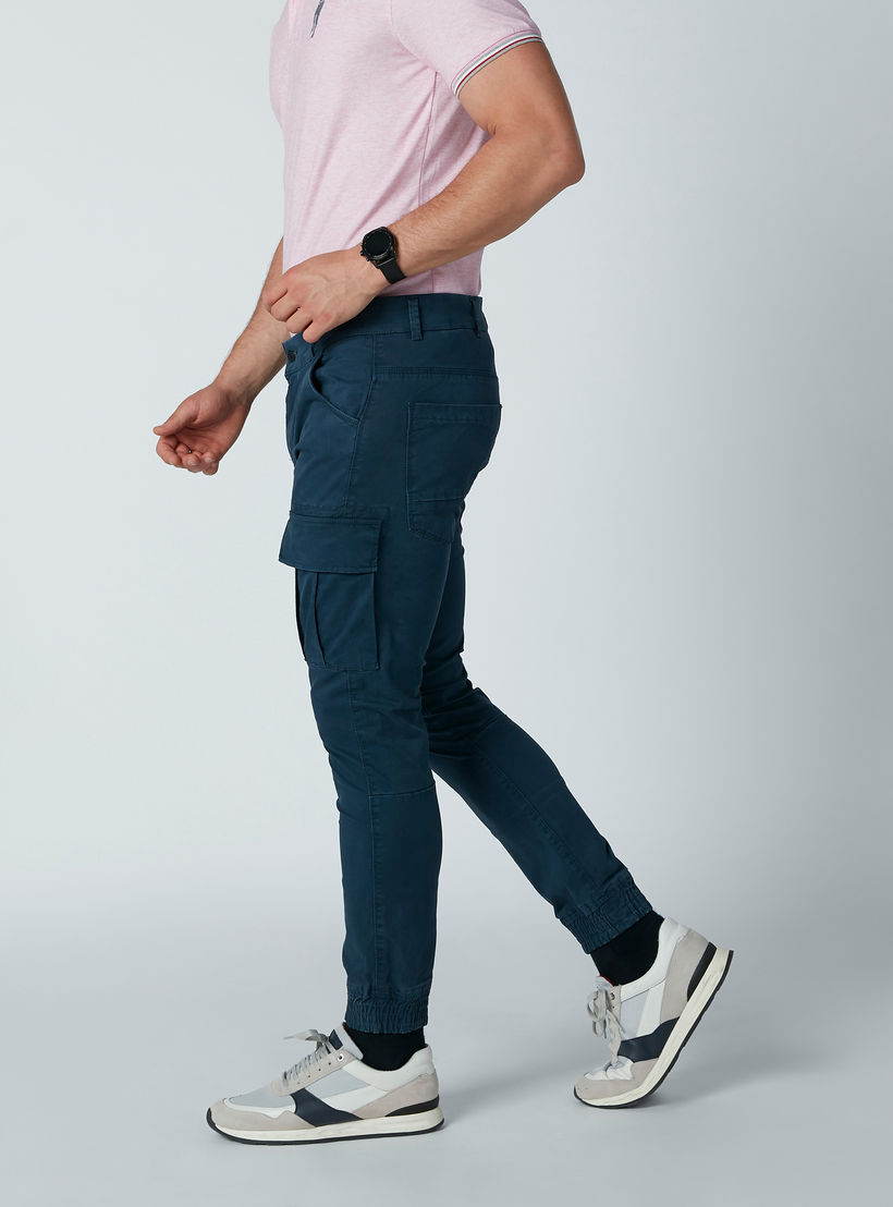 بنطال كارجو طويل بجيوب من لي كوبر-men-clothing-bottoms-trousersandchinos-trousers-image-5