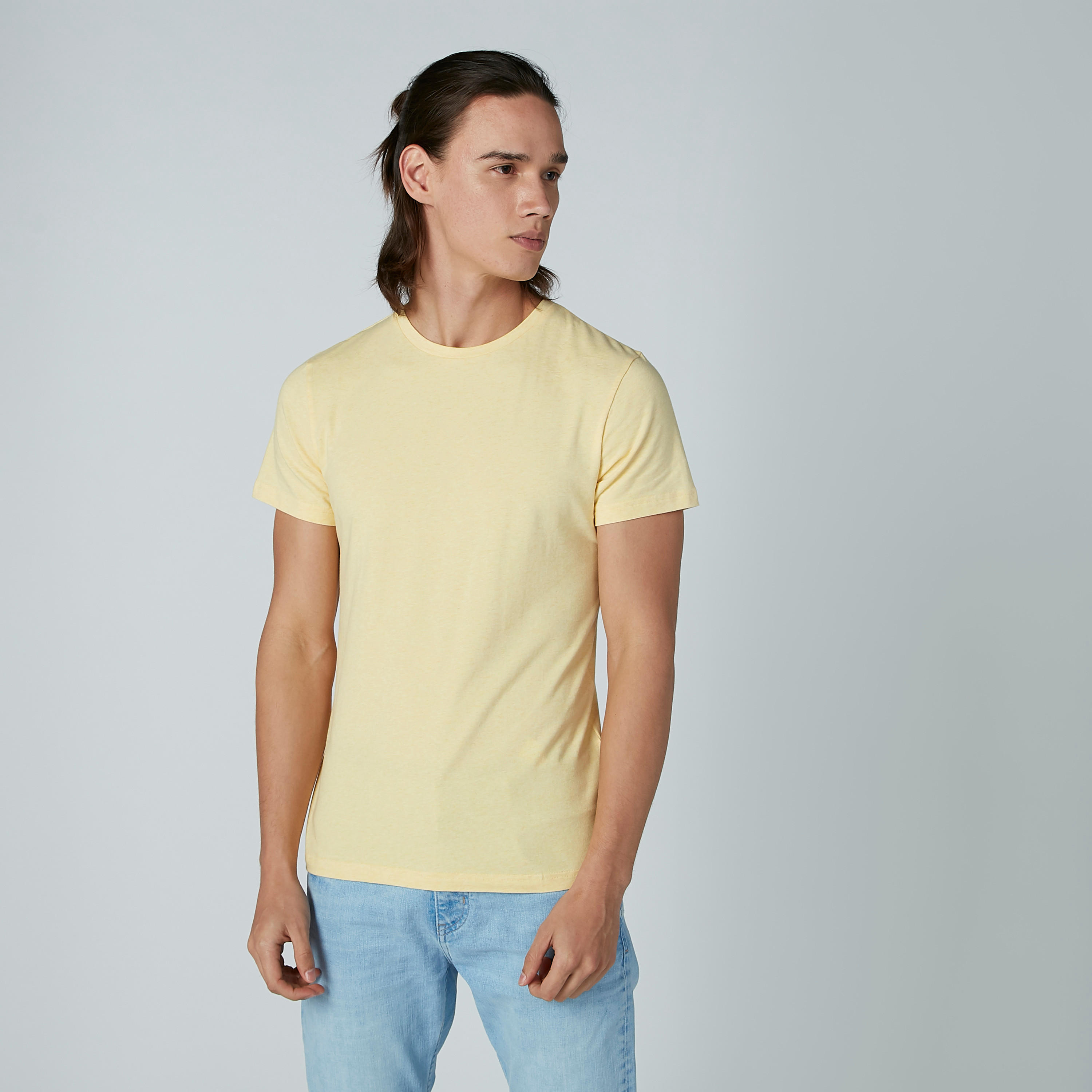 Lee Cooper Solid T-Shirt with Short Sleeves and Round Neck-men-clothing-tshirtsandpolos-tshirts-image-3
