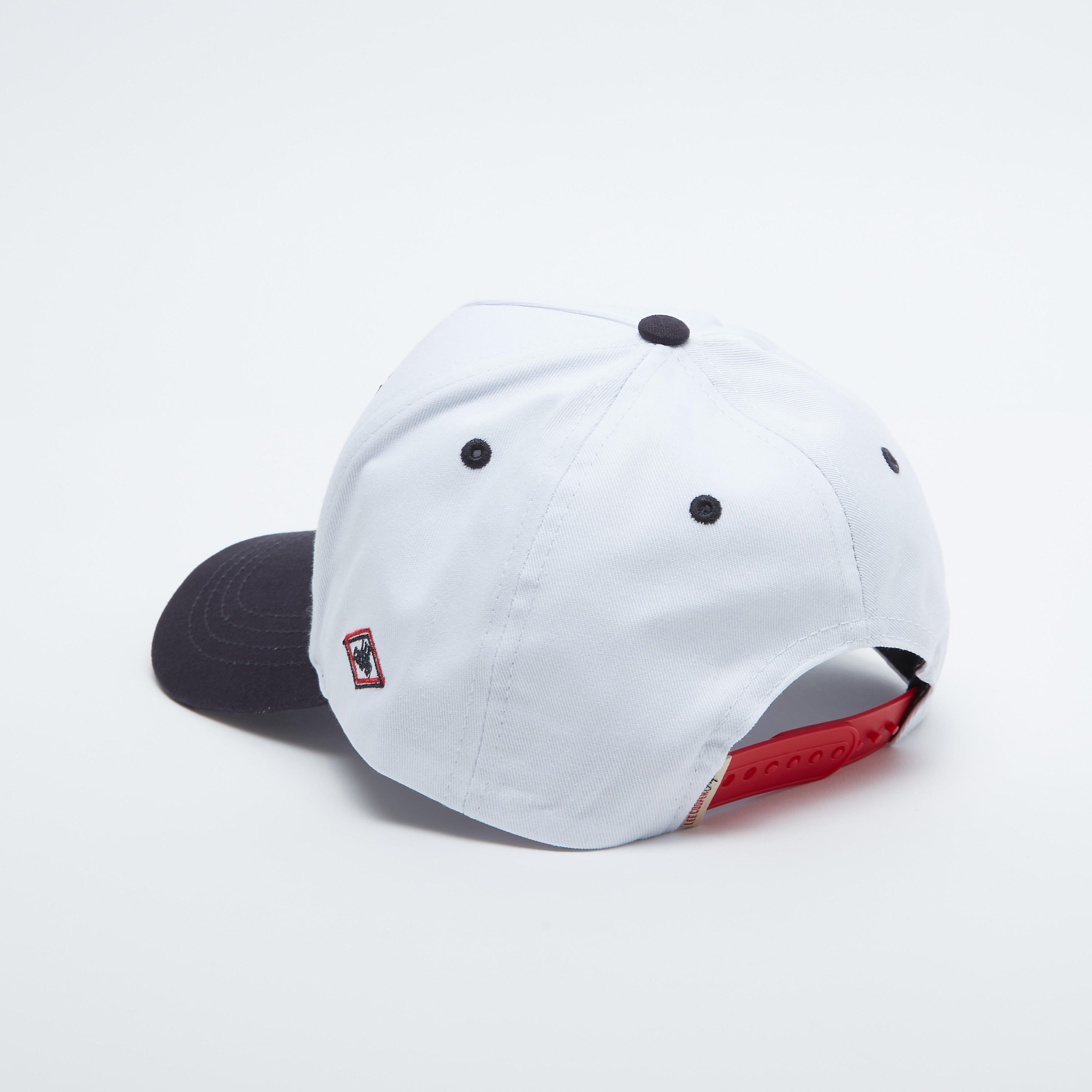Lee Cooper Embroidered Cap with Snap Closure-men-caps-image-4