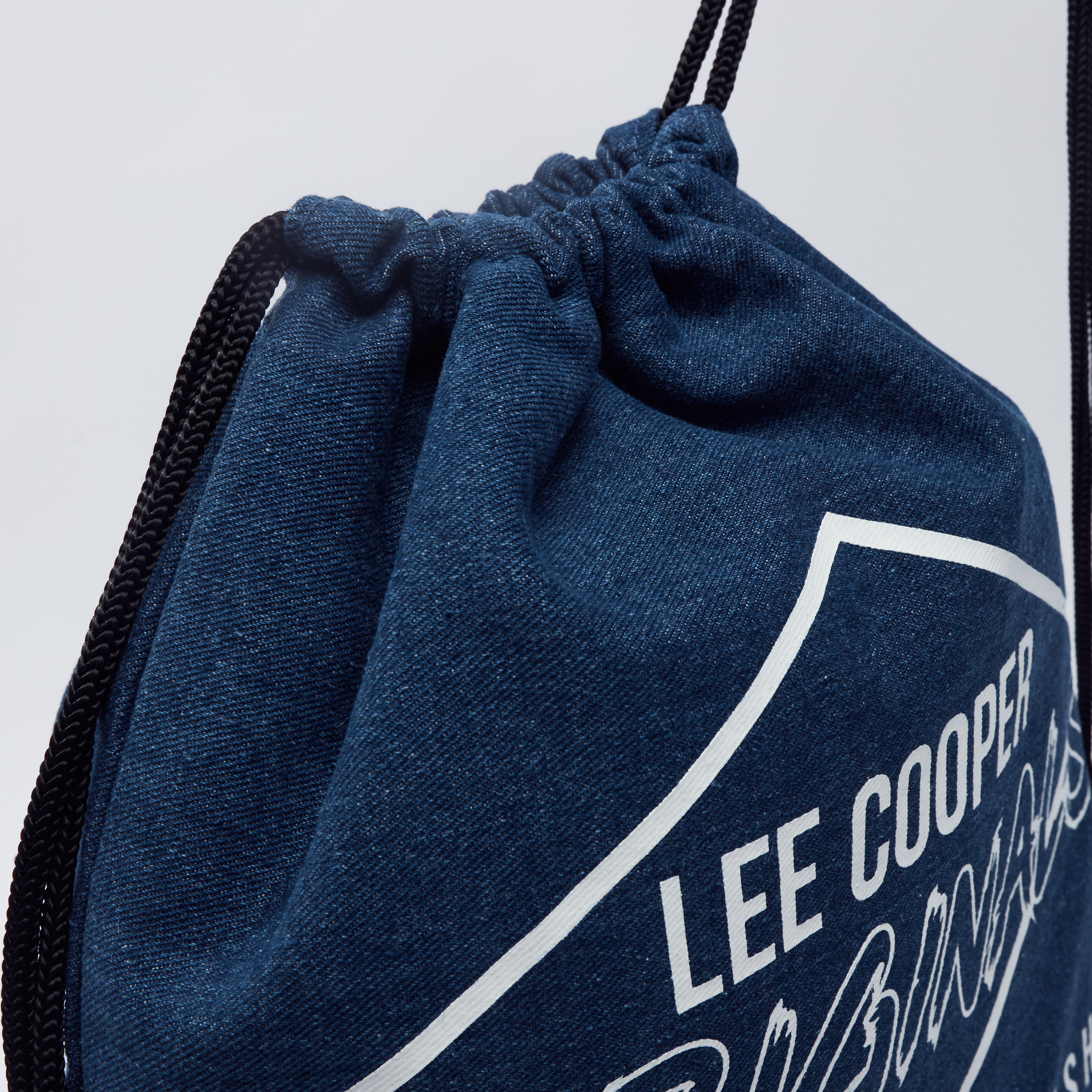 Lee Cooper Printed Backpack with Drawstring Closure-men-bags-image-4