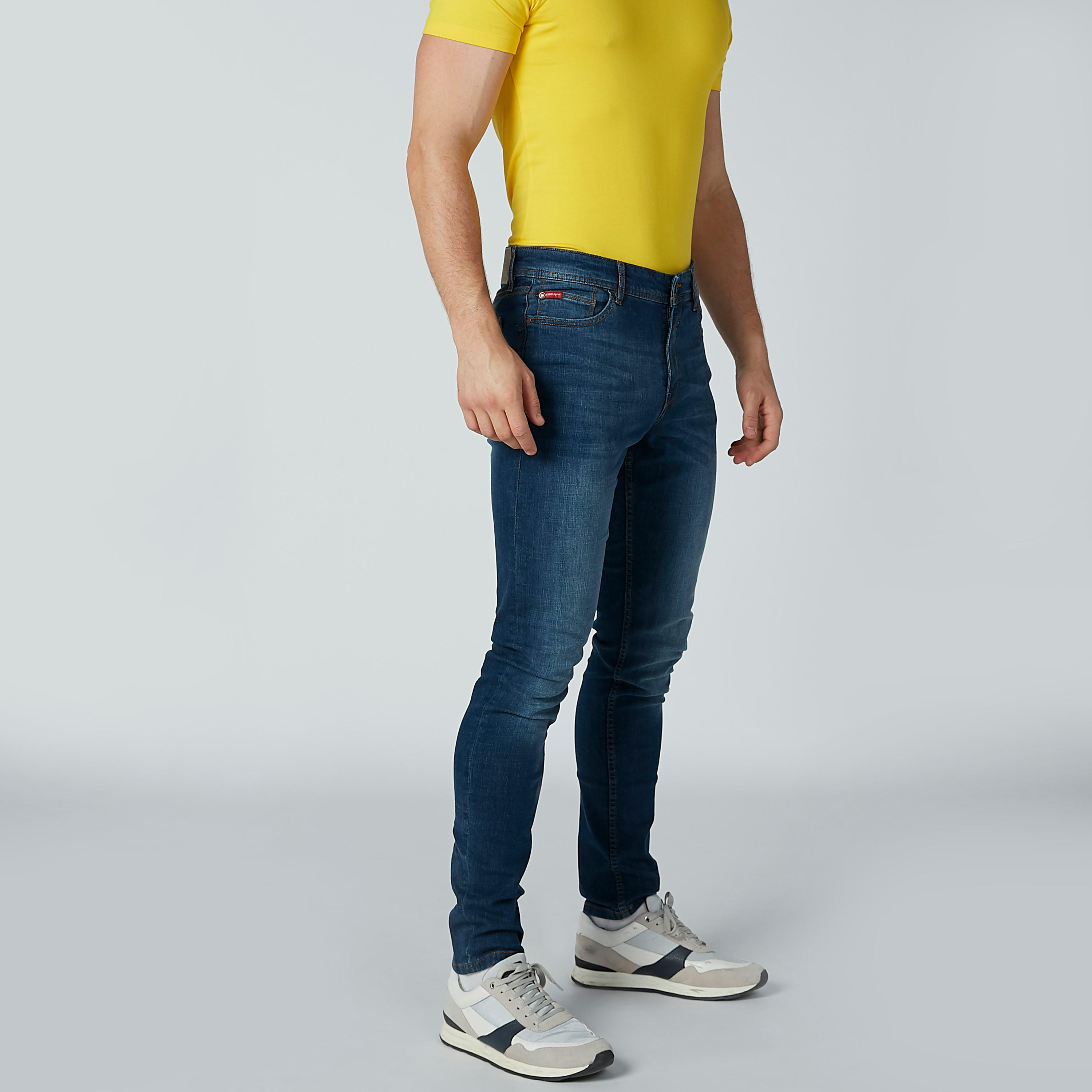 بنطال جينز بجيوب من لي كوبر-men-clothing-bottoms-jeans-image-4
