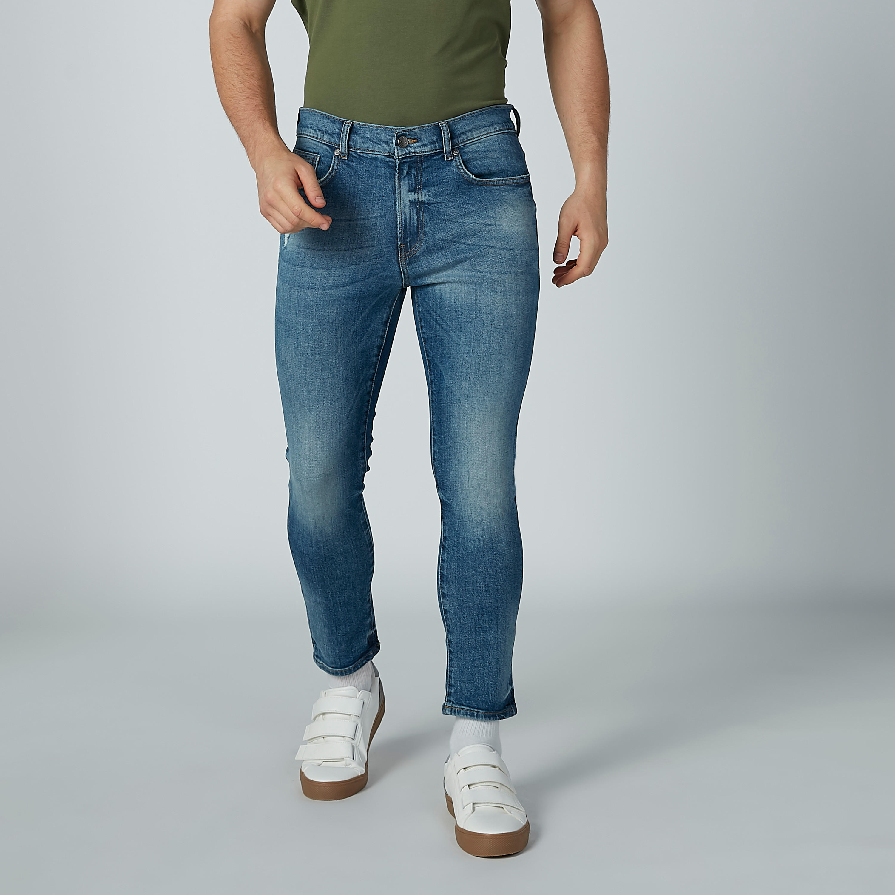 بنطال جينز بجيوب من لي كوبر-men-clothing-bottoms-jeans-image-4