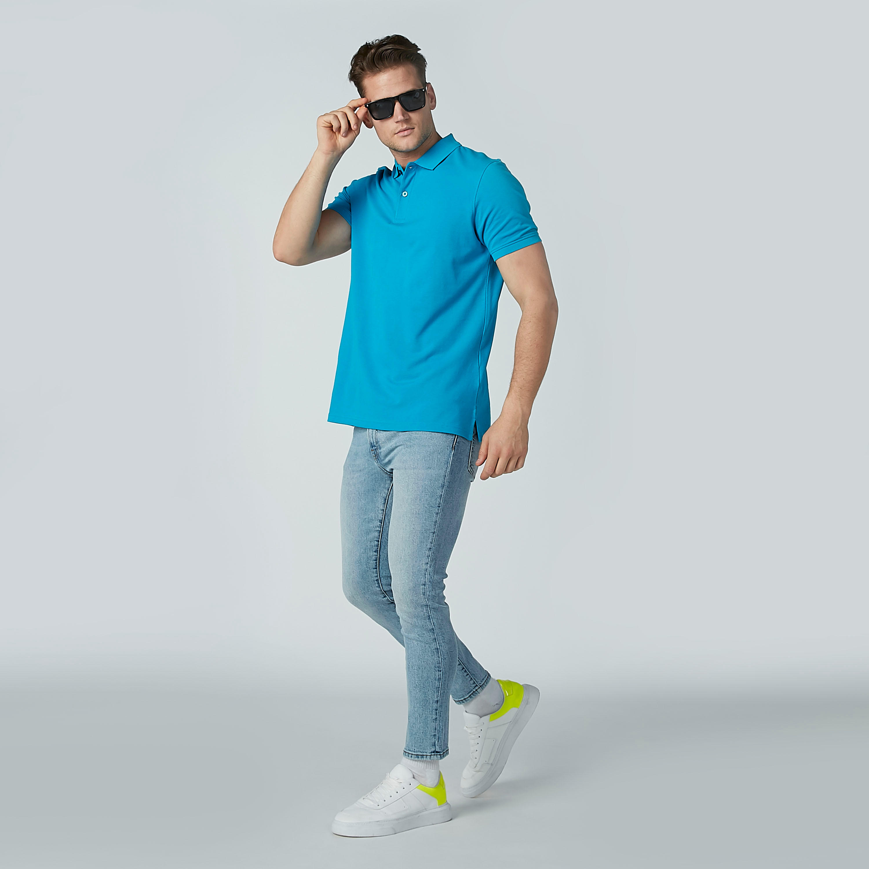 بنطال جينز بسحّاب إغلاق وجيوب من آيكونيك-men-clothing-bottoms-jeans-image-2