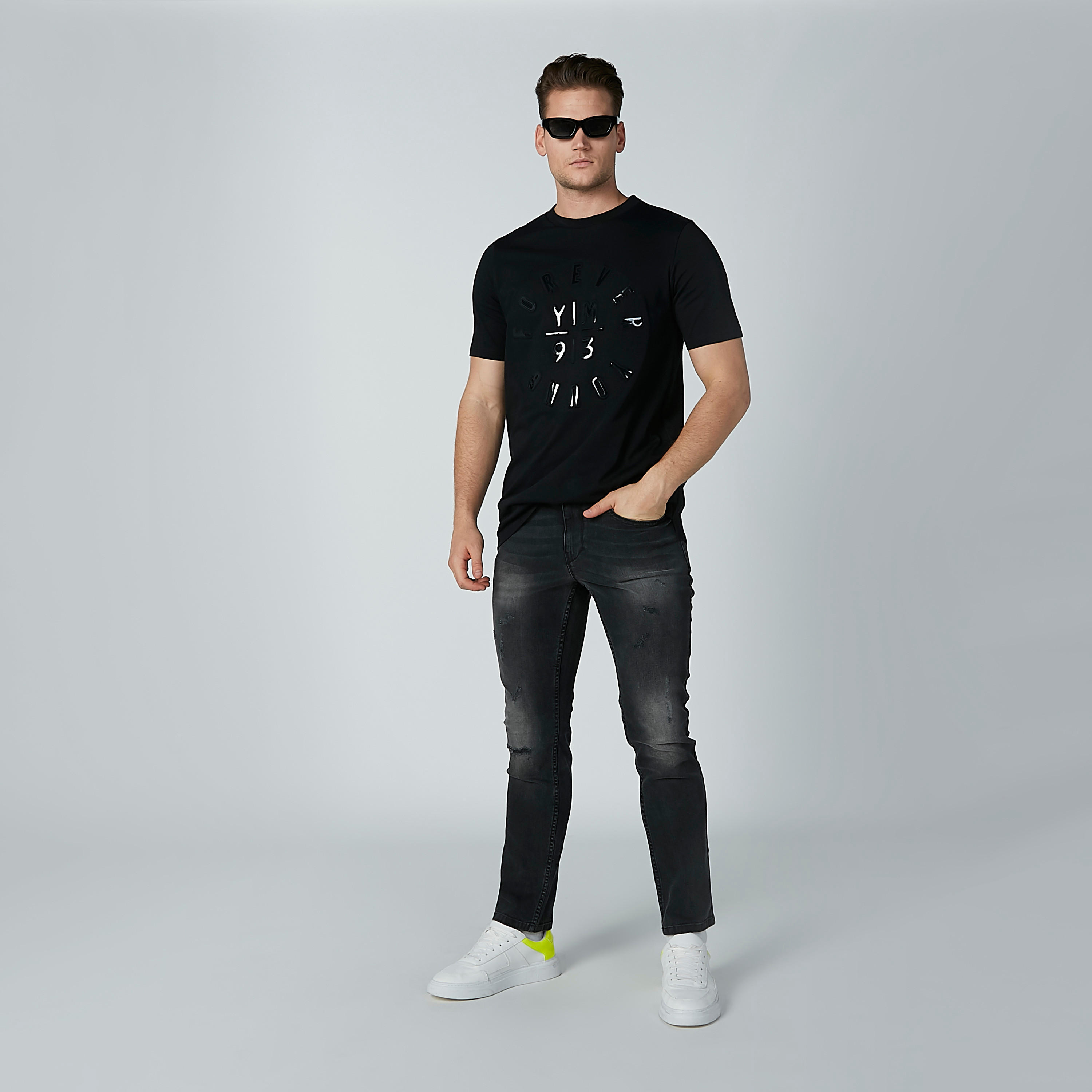 بنطال جينز ممزّق بجيوب من لي كوبر-men-clothing-bottoms-jeans-image-2