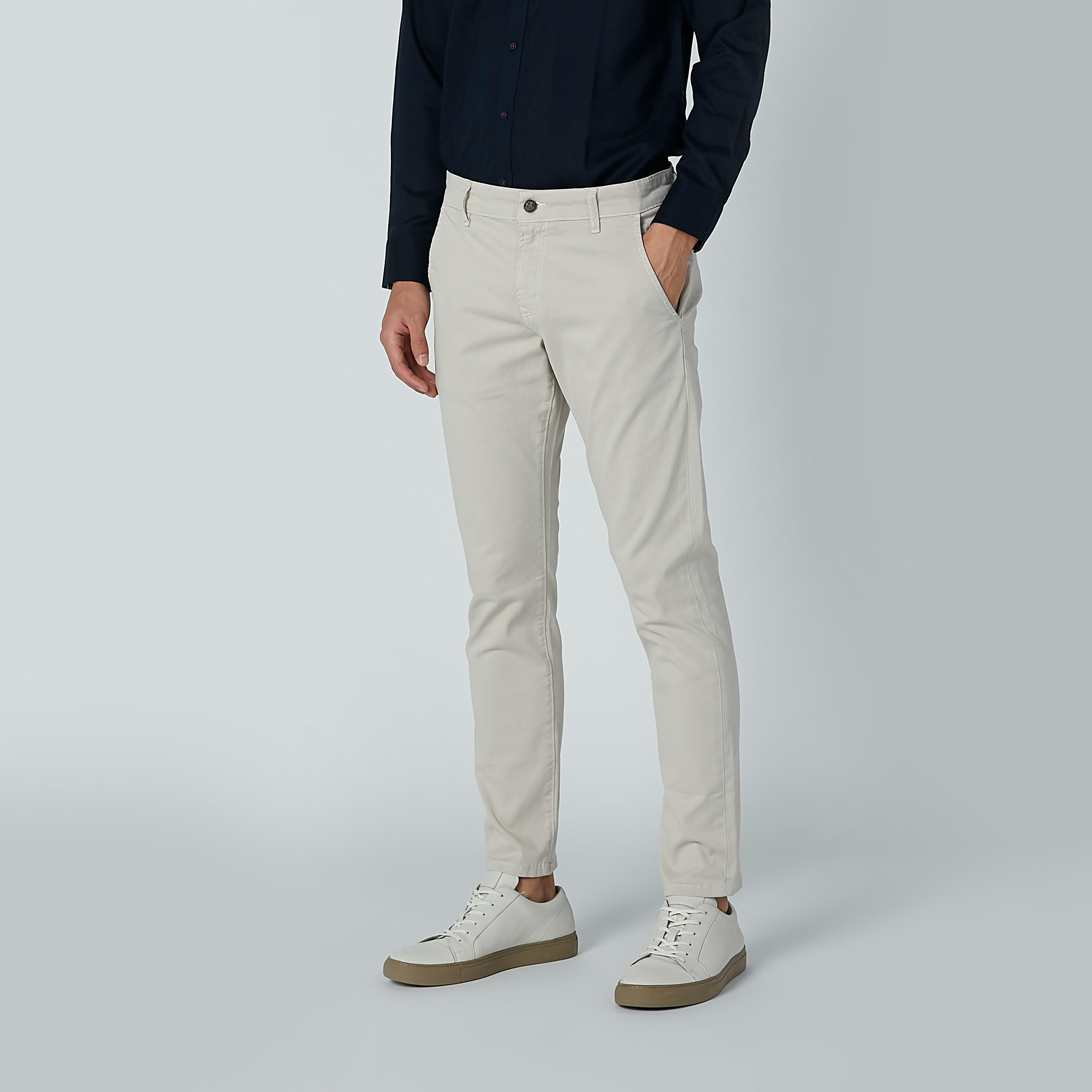 بنطال شينو سادة بجيوب من لي كوبر-men-clothing-bottoms-trousersandchinos-trousers-image-4