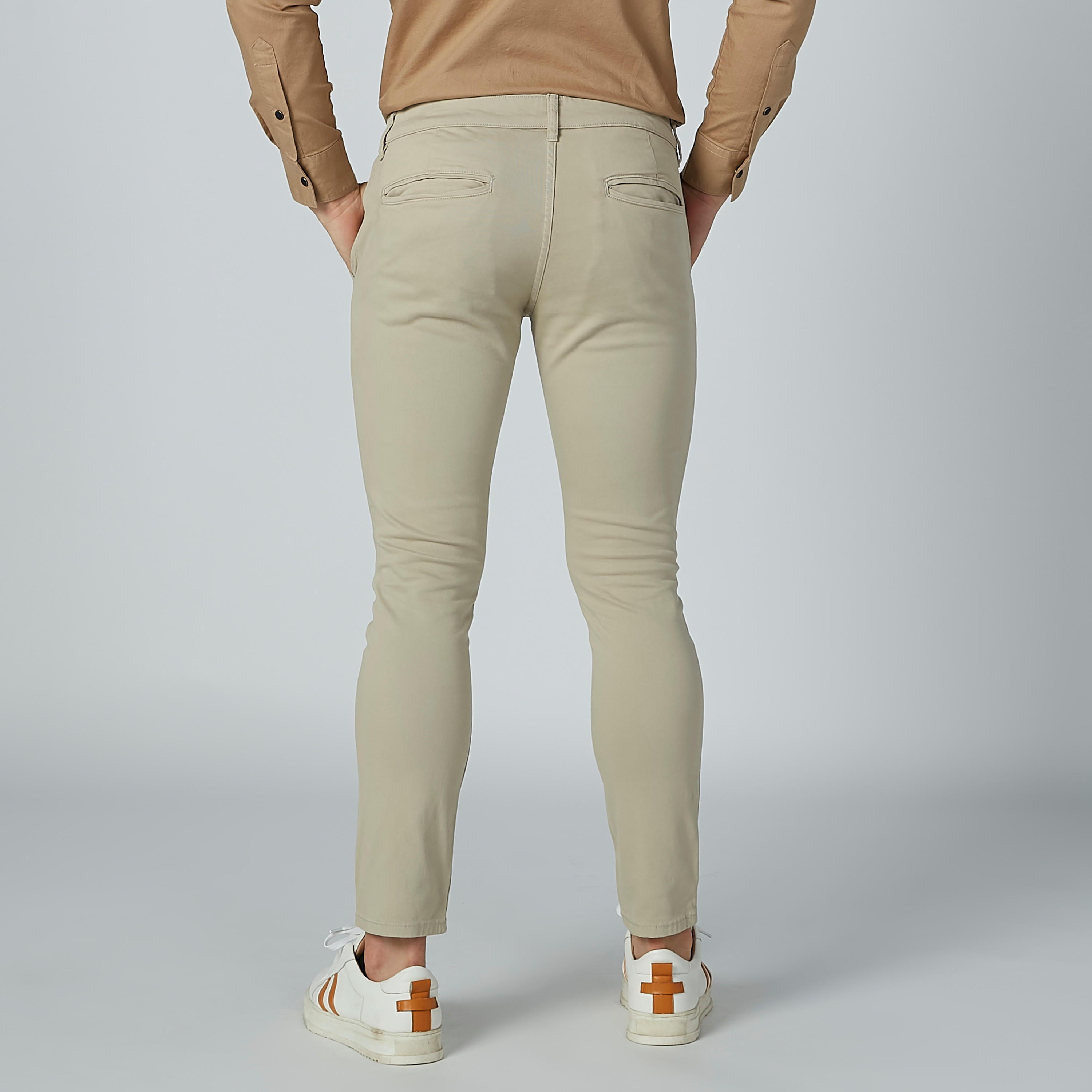 بنطال شينو سادة بجيوب من لي كوبر-men-clothing-bottoms-trousersandchinos-trousers-image-3