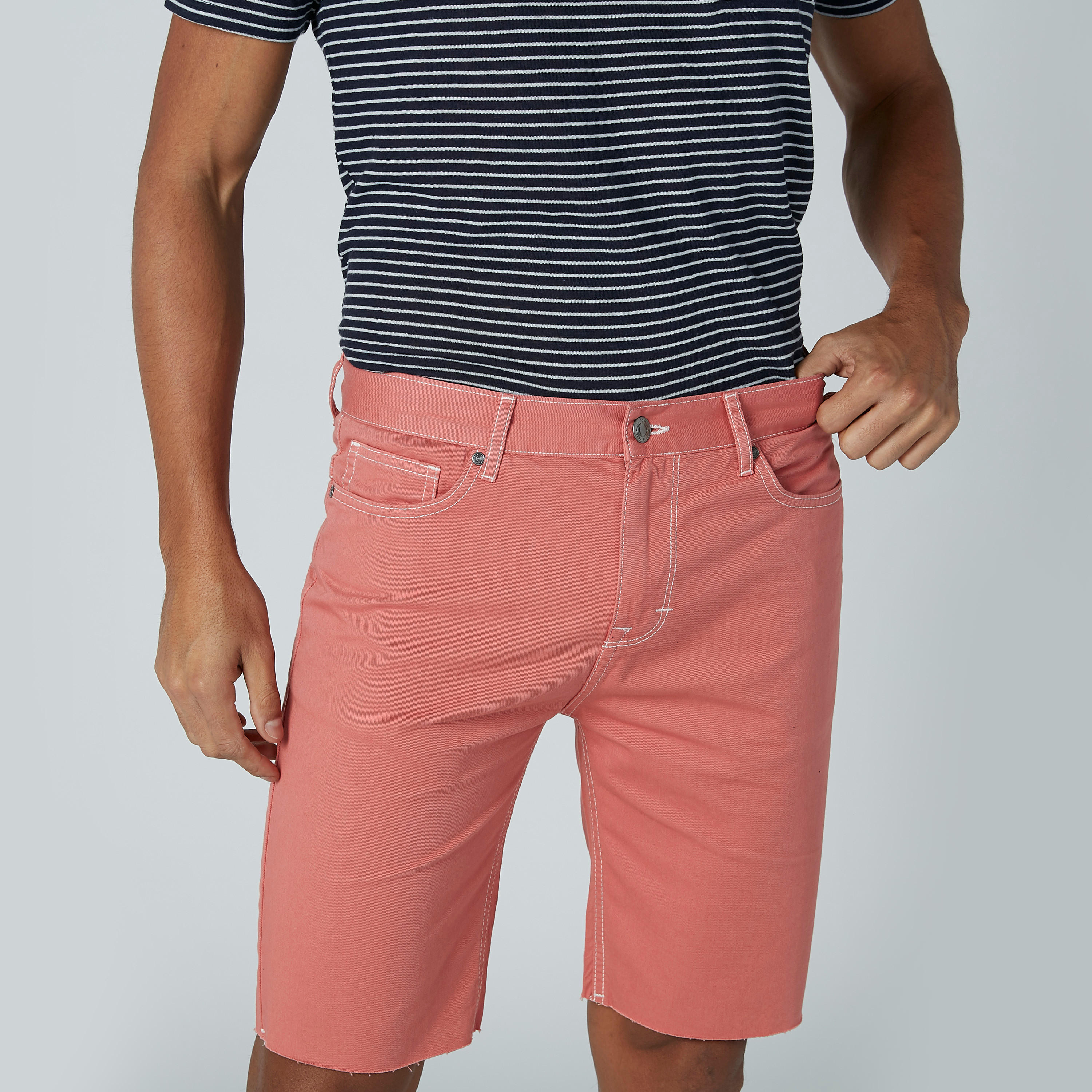 Lee Cooper Plain Shorts with Pocket Detail-men-clothing-bottoms-shorts-image-3