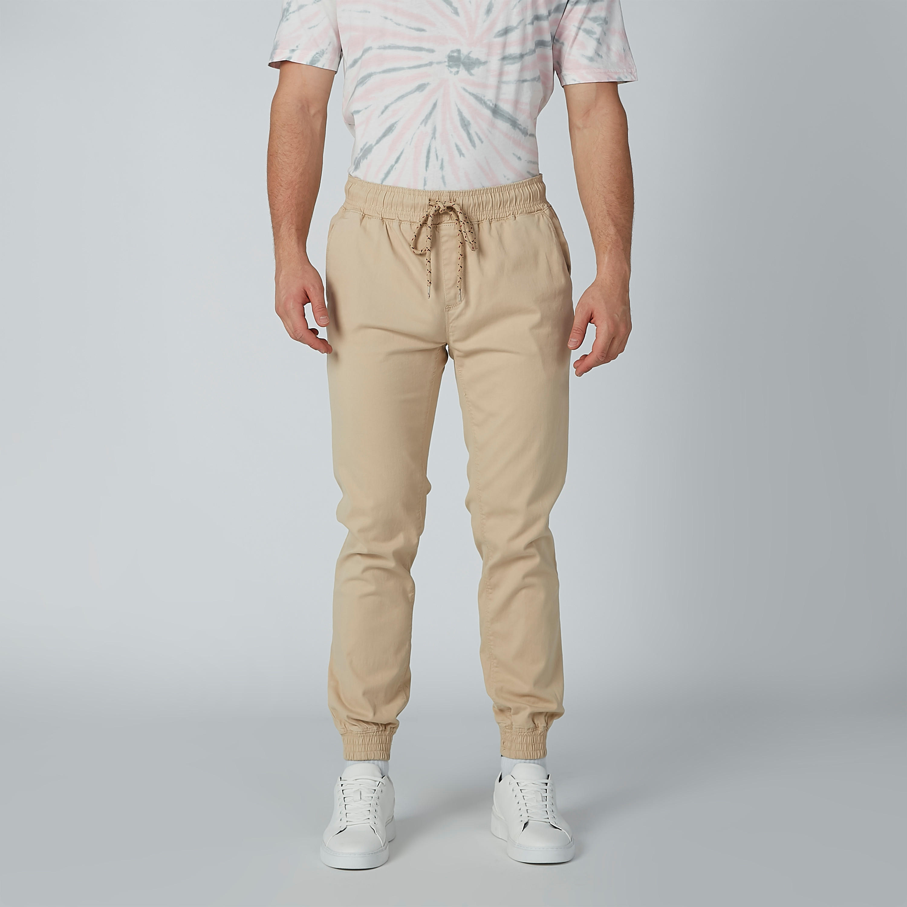 بنطال طويل بجيوب ورباط من لي كوبر-men-clothing-bottoms-trousersandchinos-trousers-image-3