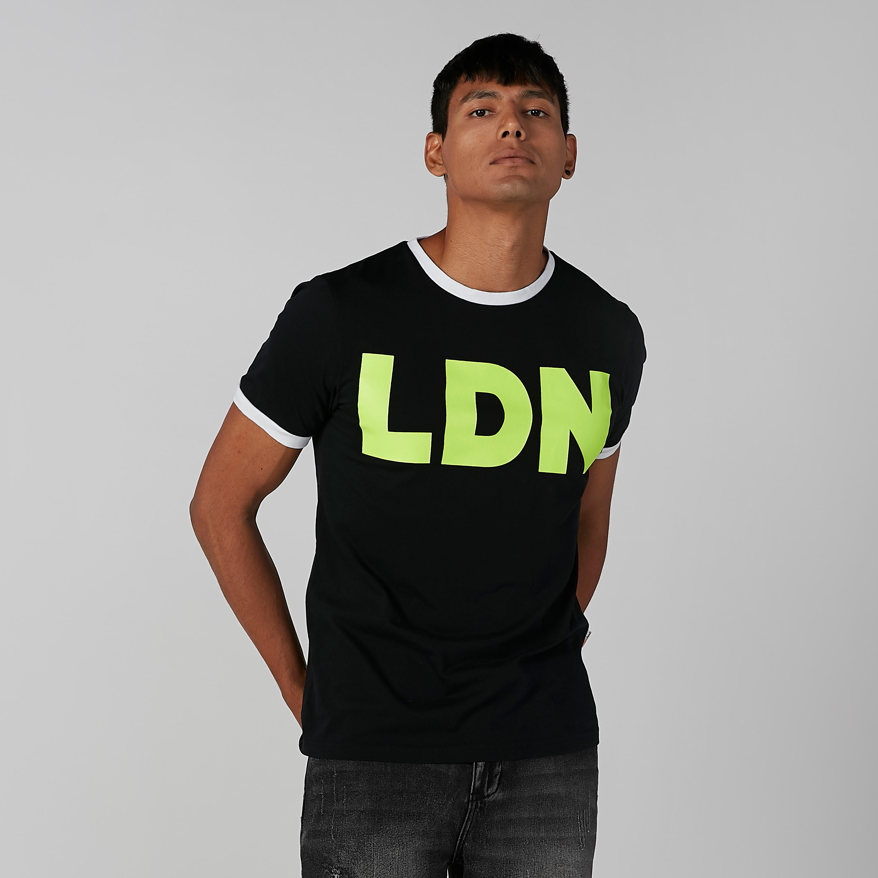 Lee Cooper Printed T-shirt with Round Neck and Short Sleeves-men-clothing-tshirtsandpolos-tshirts-image-3