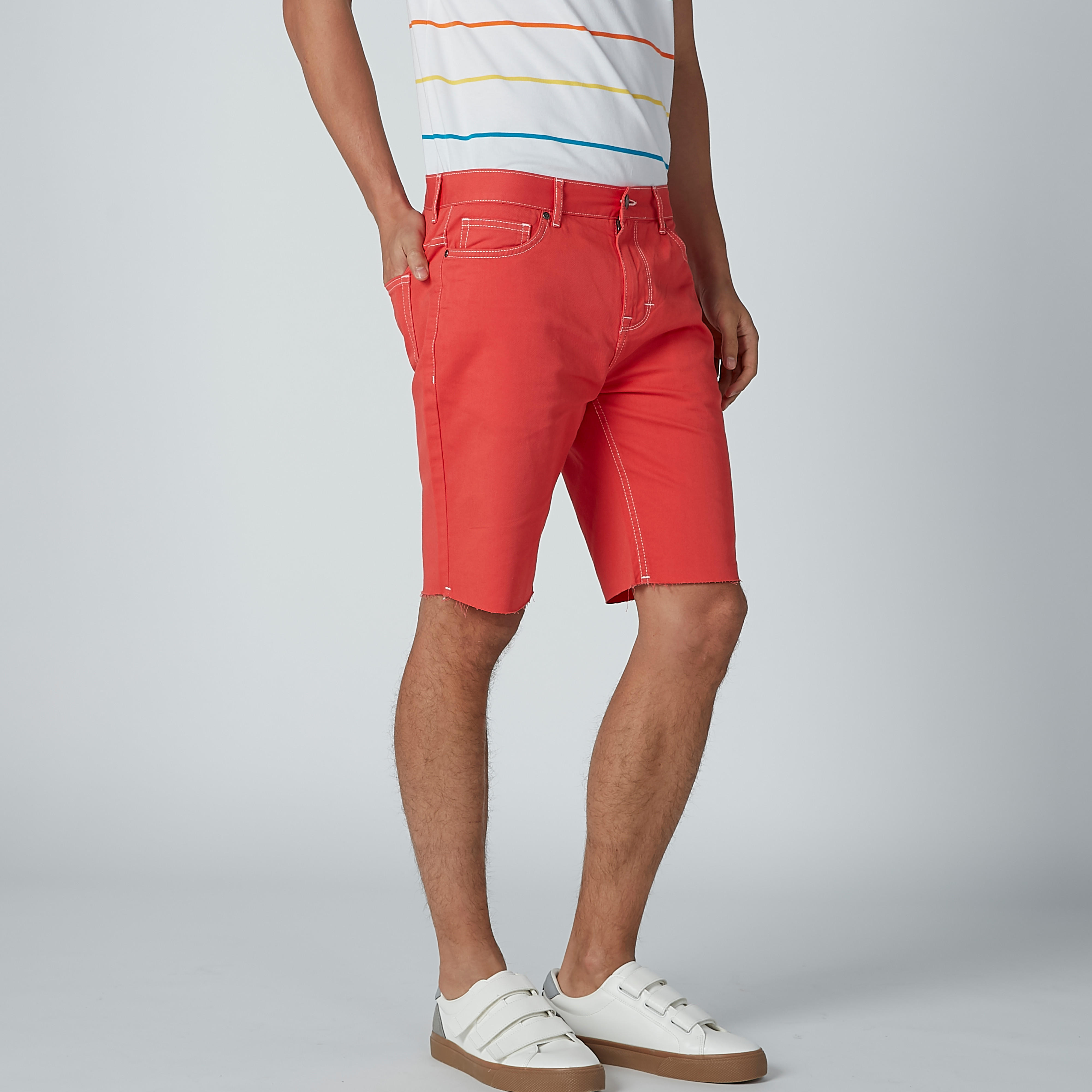 Lee Cooper Solid Shorts with Pocket Detail-men-clothing-bottoms-shorts-image-1