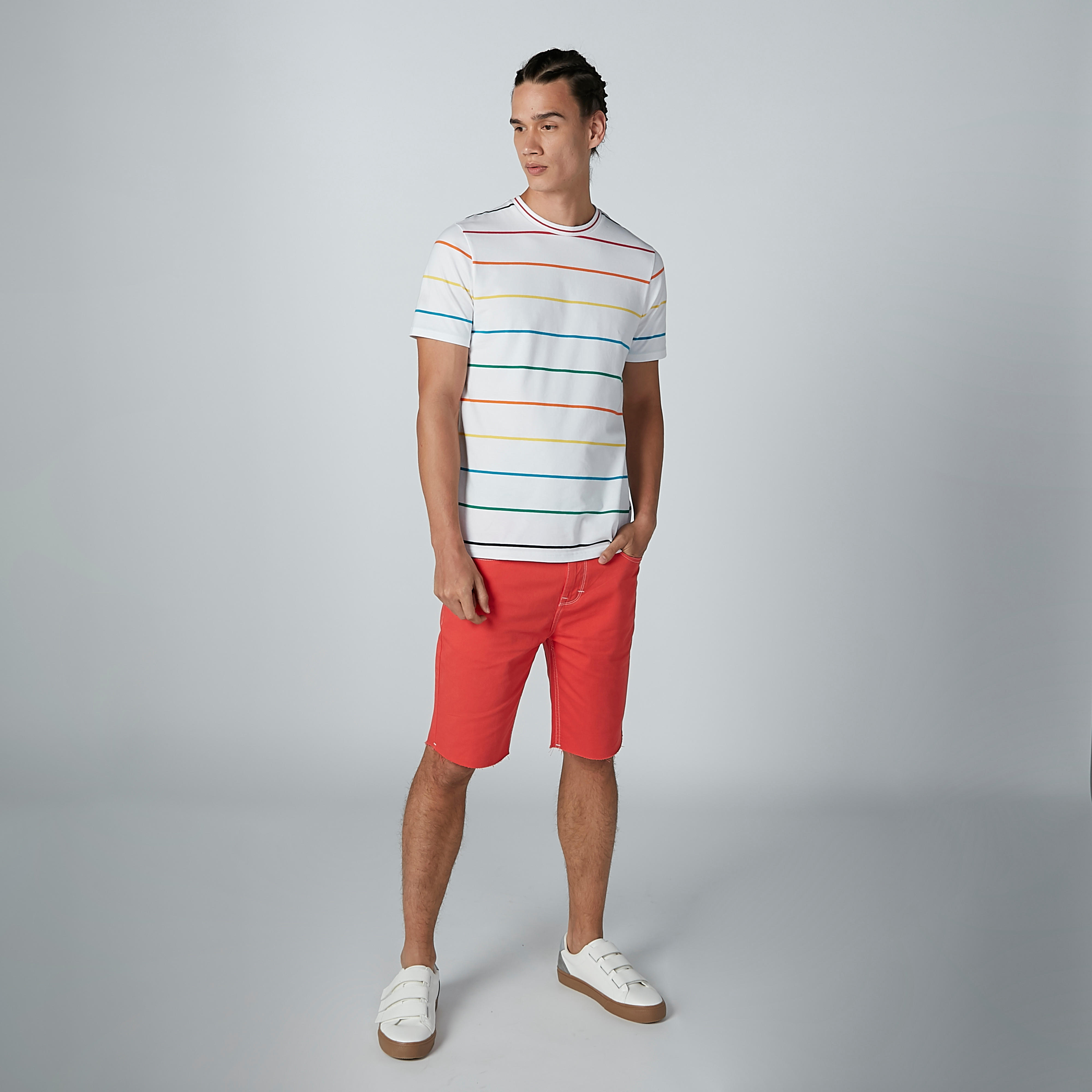 Lee Cooper Solid Shorts with Pocket Detail-men-clothing-bottoms-shorts-image-2