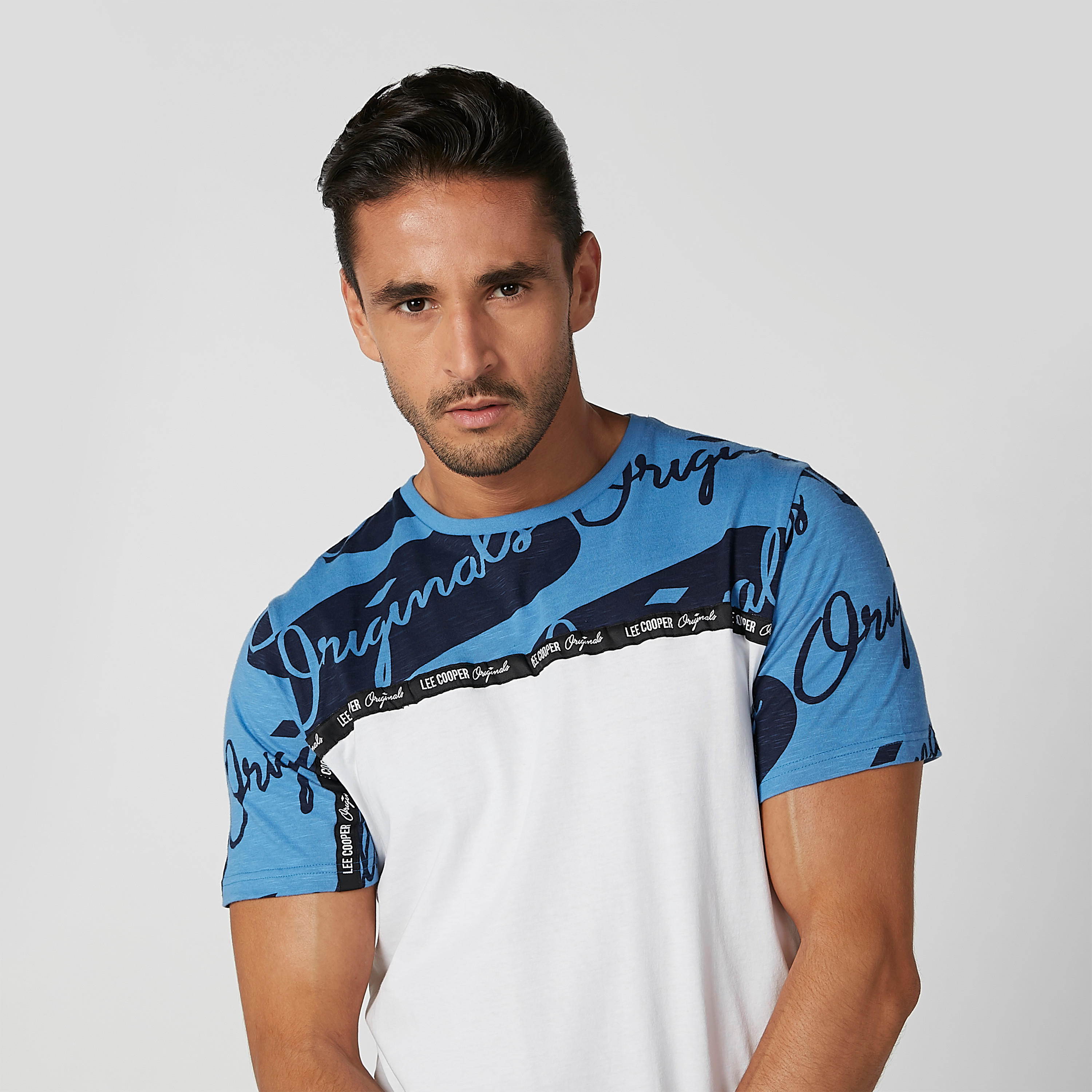 تيشيرت مستدام بياقة ضيّقة وأكمام قصيرة وطبعات -men-clothing-tshirtsandpolos-tshirts-image-3