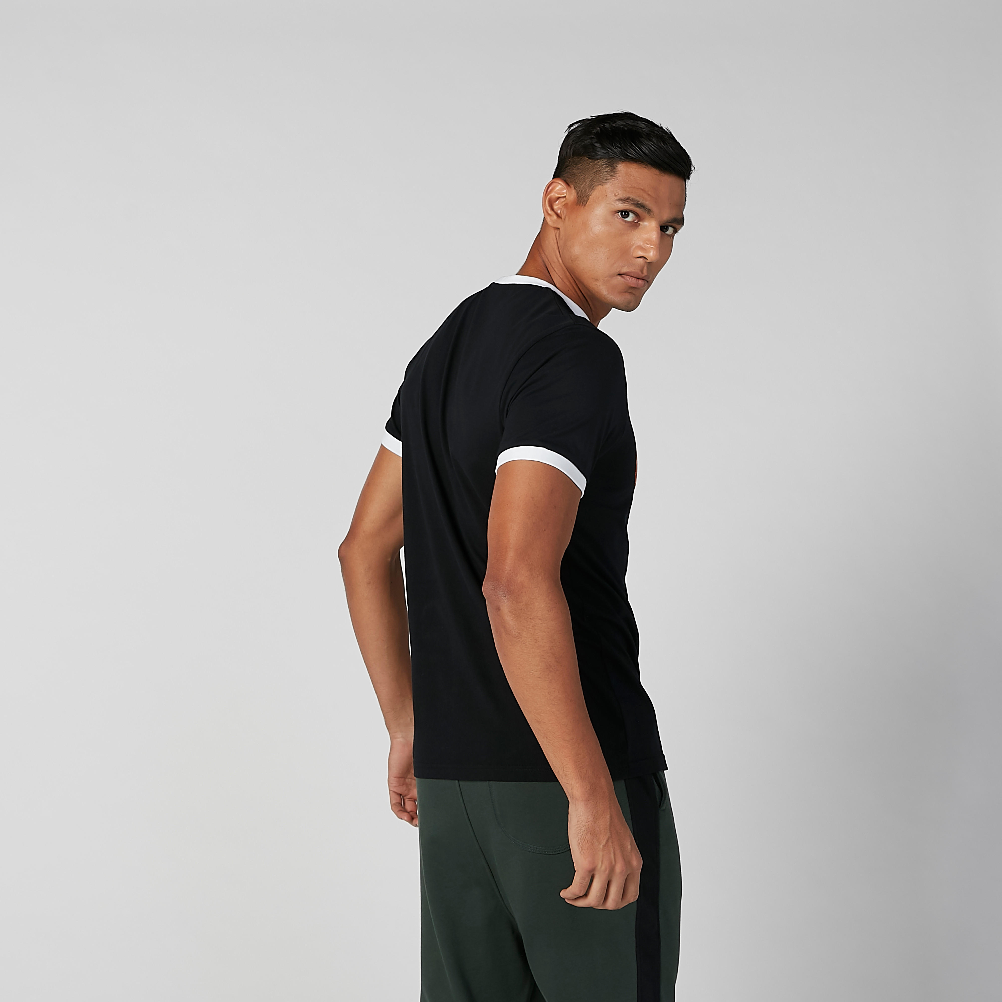 Sustainable Lee Cooper Printed T-shirt with Round Neck-men-clothing-tshirtsandpolos-tshirts-image-3