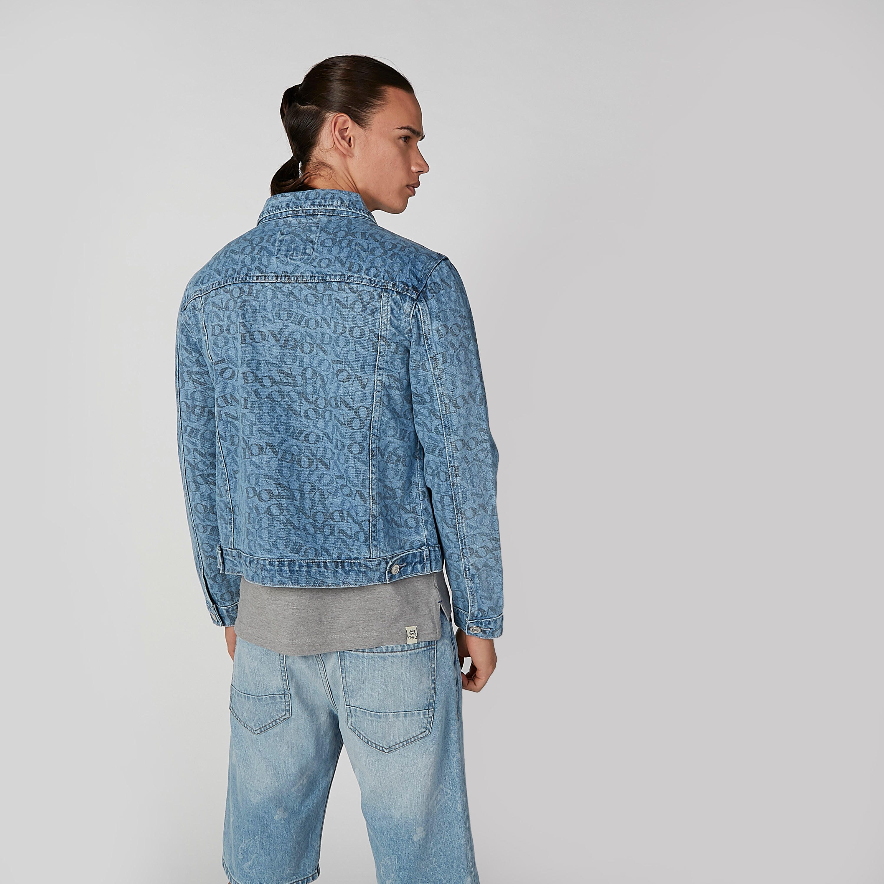جاكيت دينم بأكمام طويلة وطبعات من لي كوبر-men-clothing-jacketsandblazers-jackets-image-3
