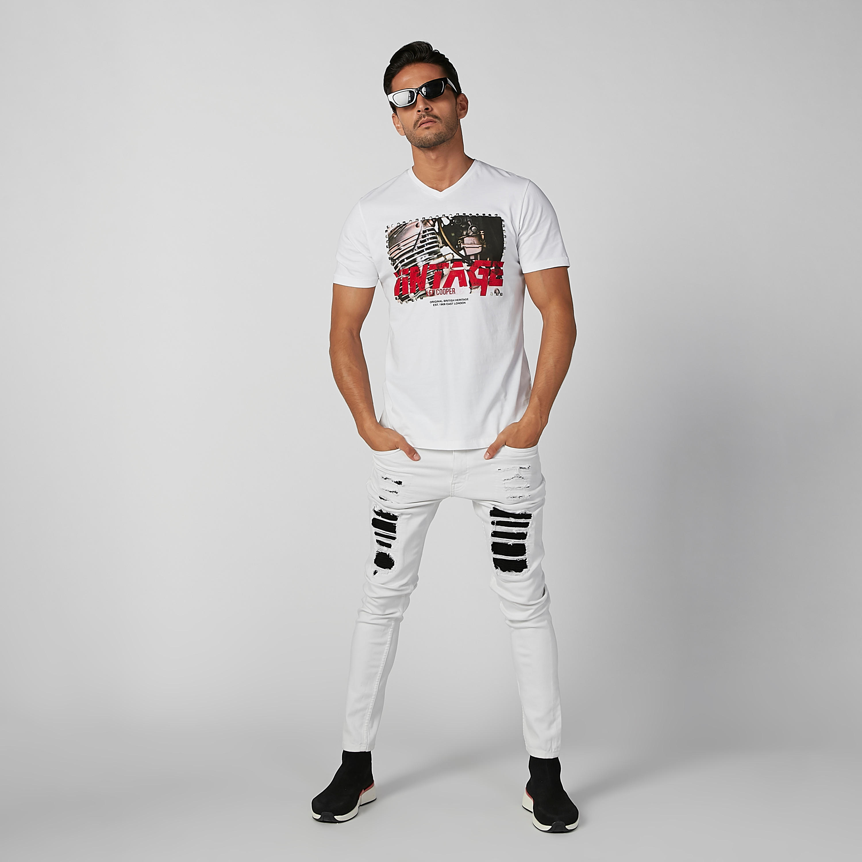 بنطلون جينز سكيني ممزق بخصر متوسط الارتفاع وجيوب-men-clothing-bottoms-jeans-image-2