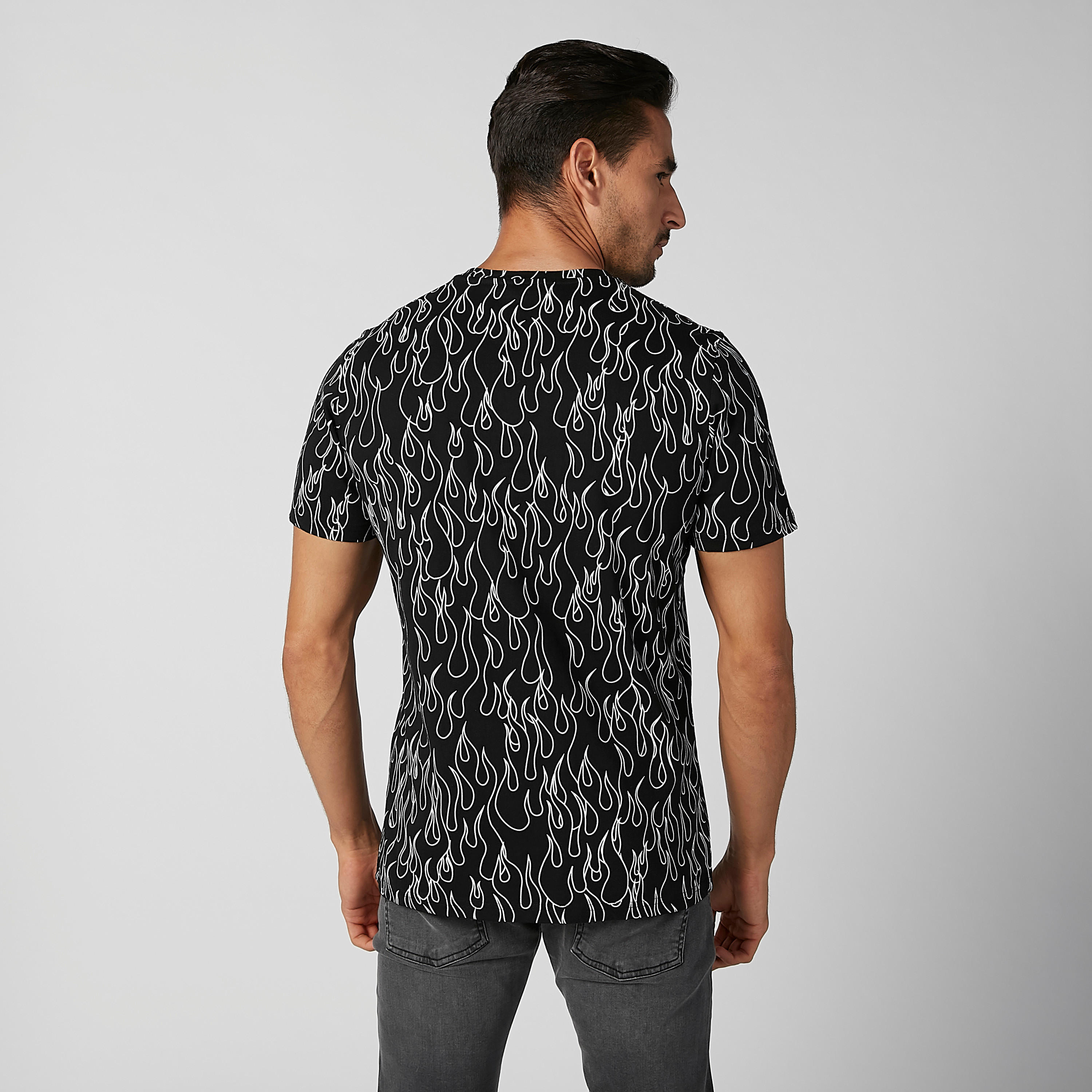 تيشيرت مستدام بياقة ضيّقة وأكمام قصيرة وطبعات-men-clothing-tshirtsandpolos-tshirts-image-1