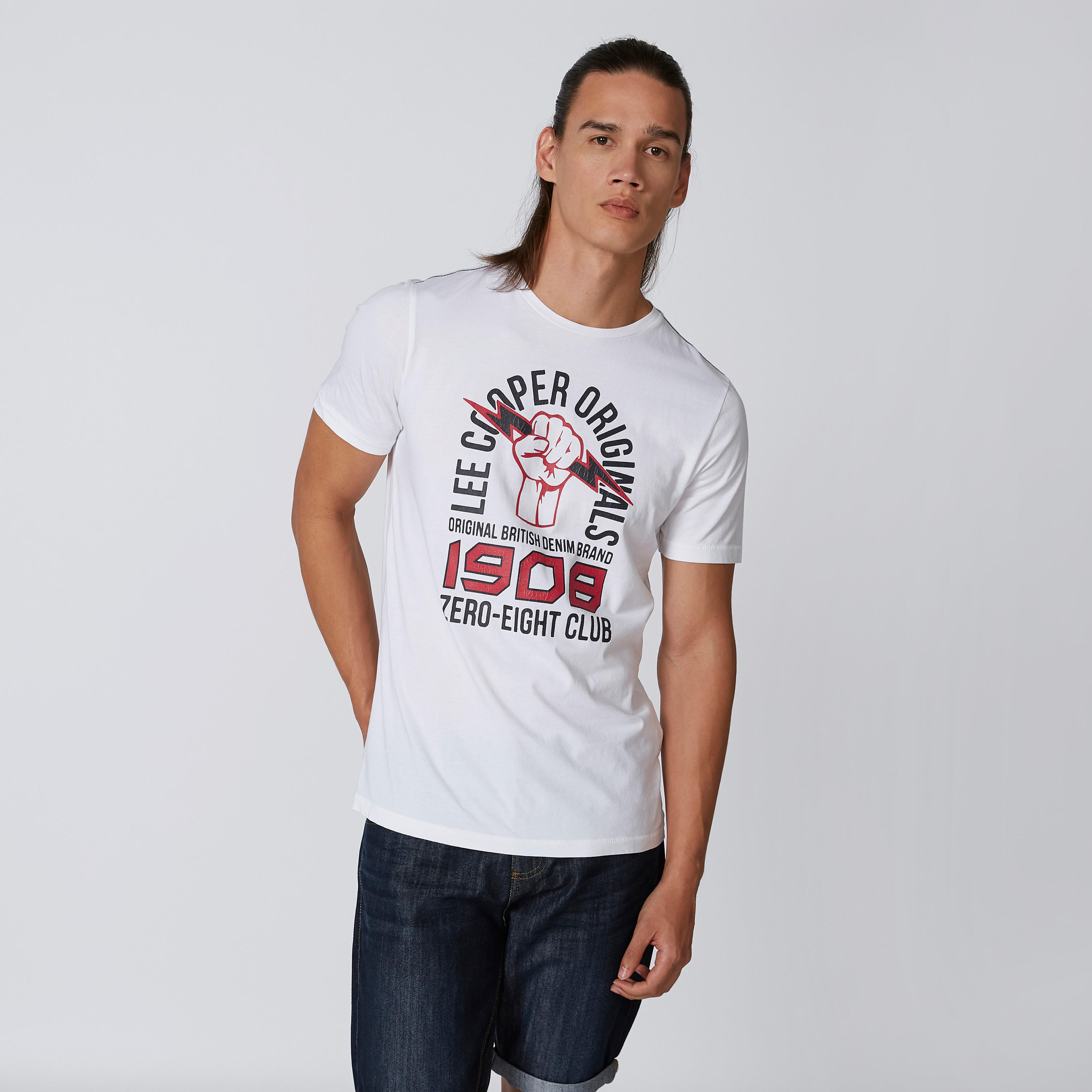 تيشيرت مستدام بياقة مستديرة وأكمام قصيرة وطبعات-men-clothing-tshirtsandpolos-tshirts-image-1