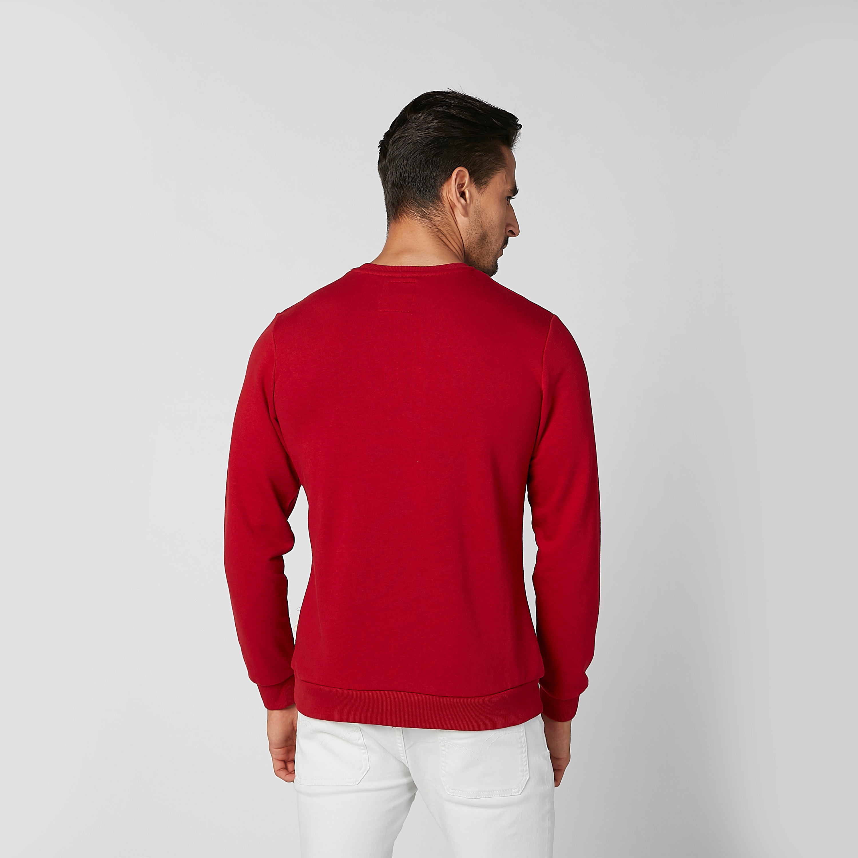 سويت شيرت مستدام بياقة ضيّقة وأكمام طويلة من لي كوبر-men-winterwear-hoodiesandsweatshirts-image-4