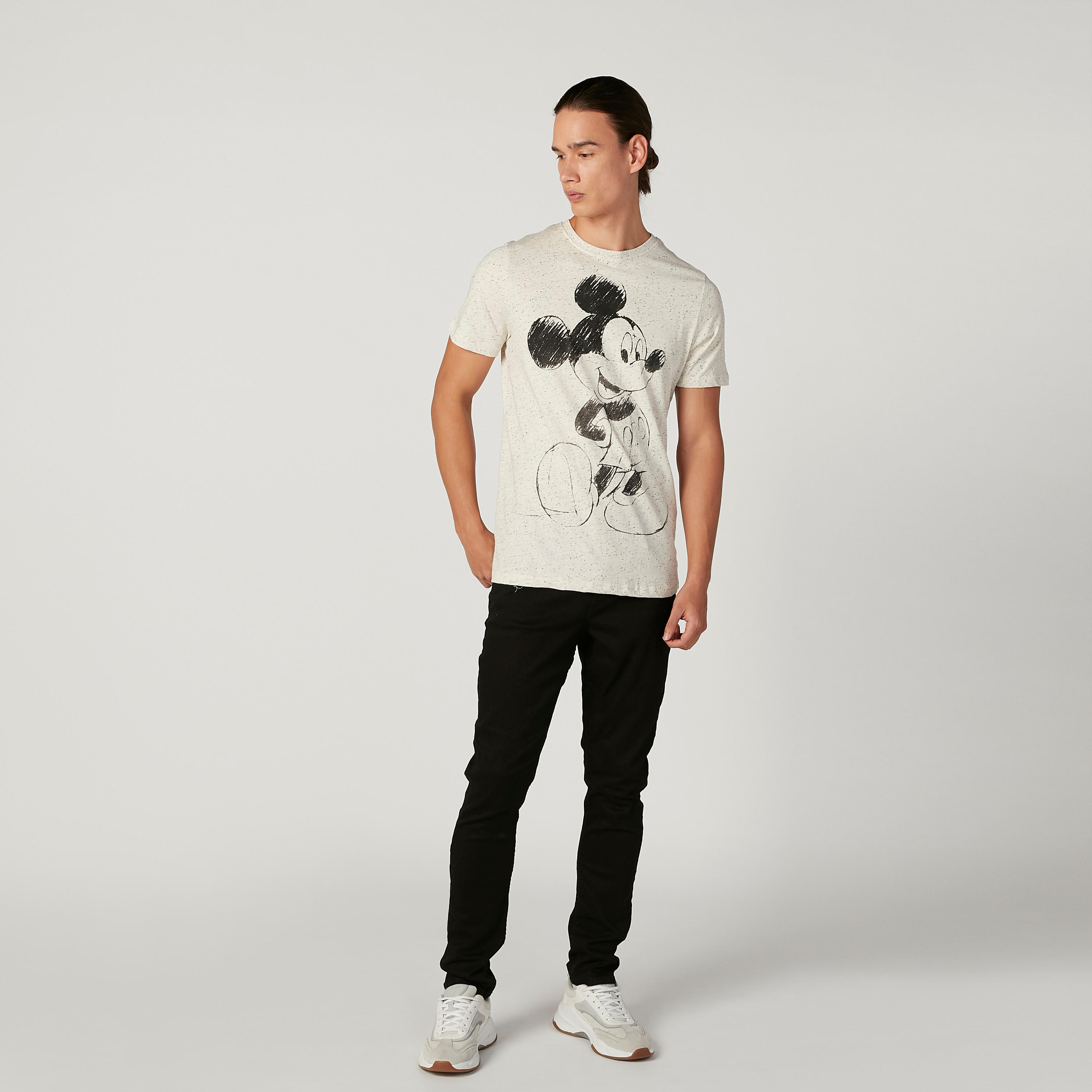 بنطلون جينز سادة بجيوب وحلقات للحزام من لي كوبر-men-clothing-bottoms-jeans-image-2