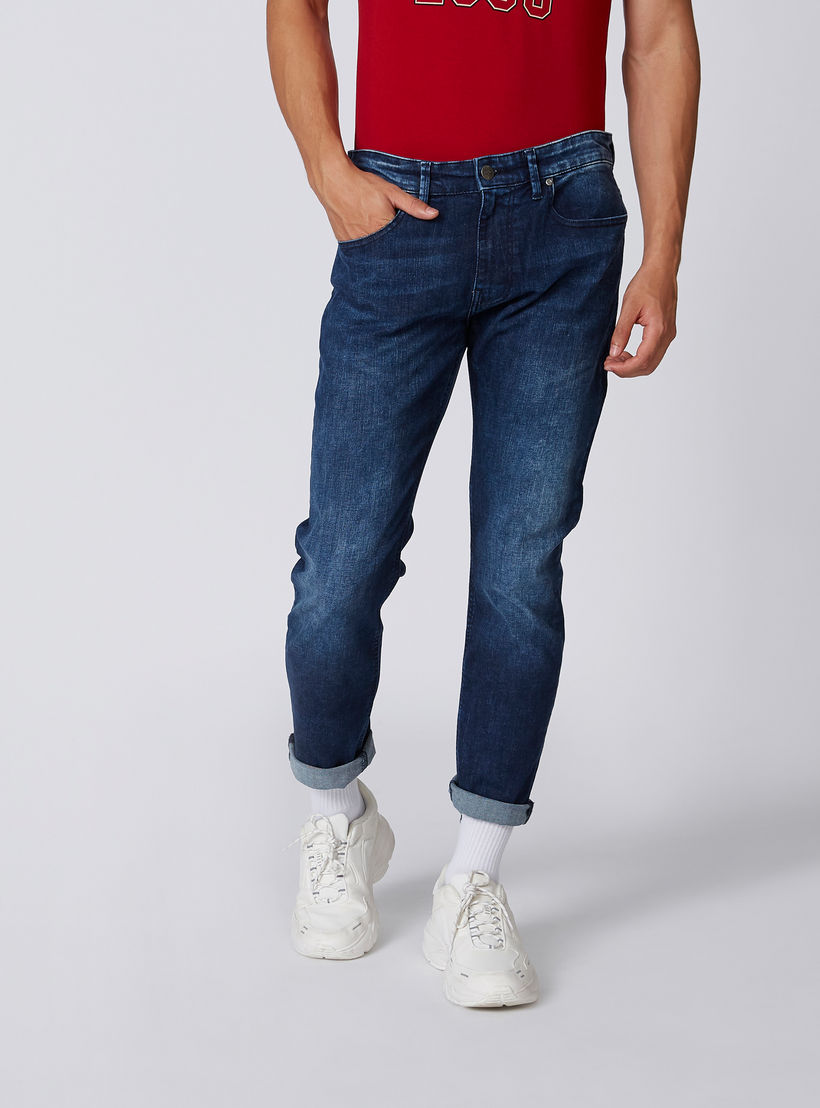 Sustainable Slim Fit Full Length Mid Waist Jeans with Belt Loops-men-clothing-bottoms-jeans-image-3