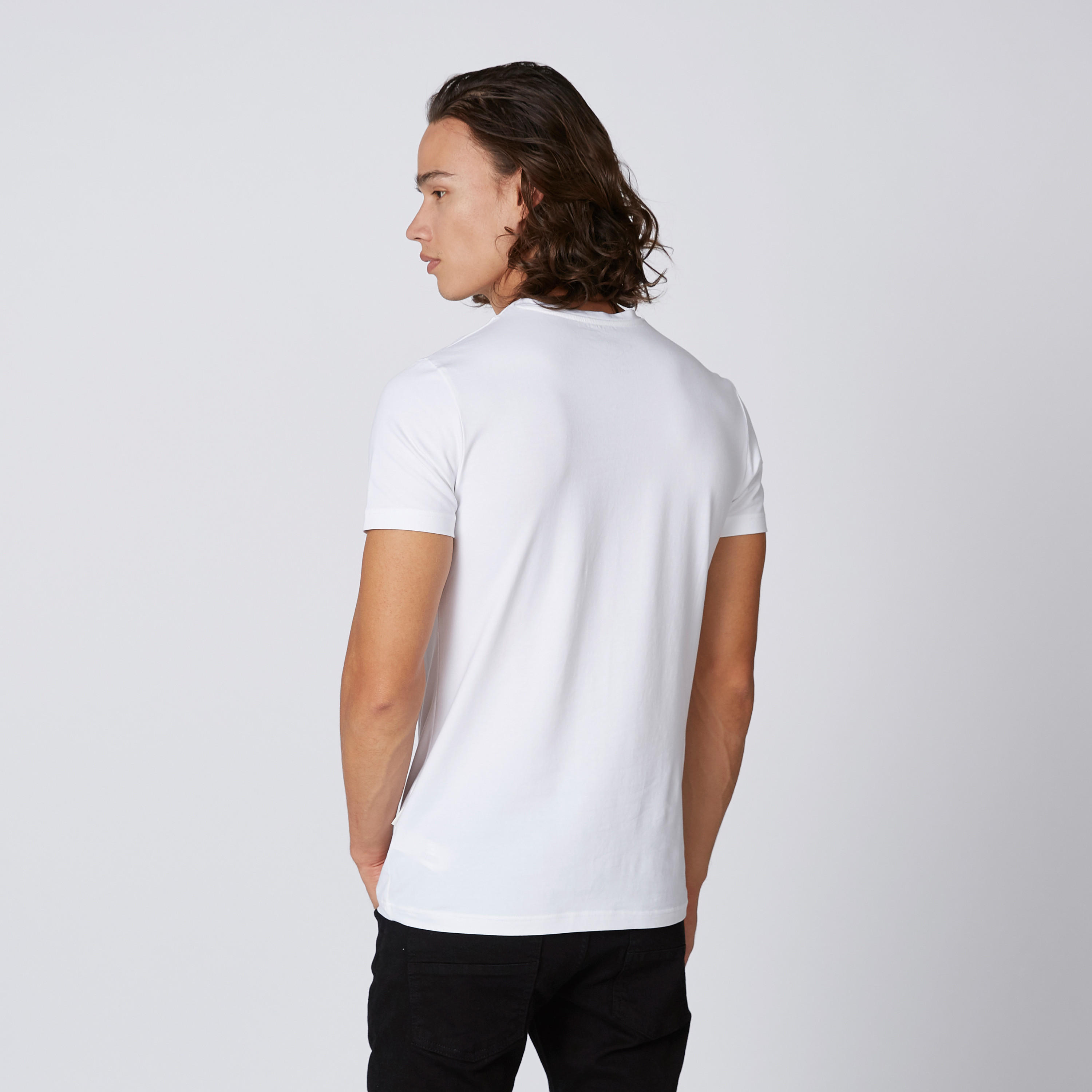 تيشيرت بياقة مستديرة وأكمام قصيرة وطبعات من لي كوبر-men-clothing-tshirtsandpolos-tshirts-image-2